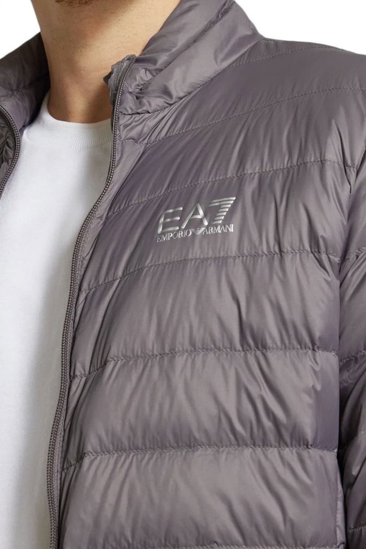 ARMANI 7 ΜΠΟΥΦΑΝ ΠΟΥΠΟΥΛΟ LOGO ΓΚΡΙ