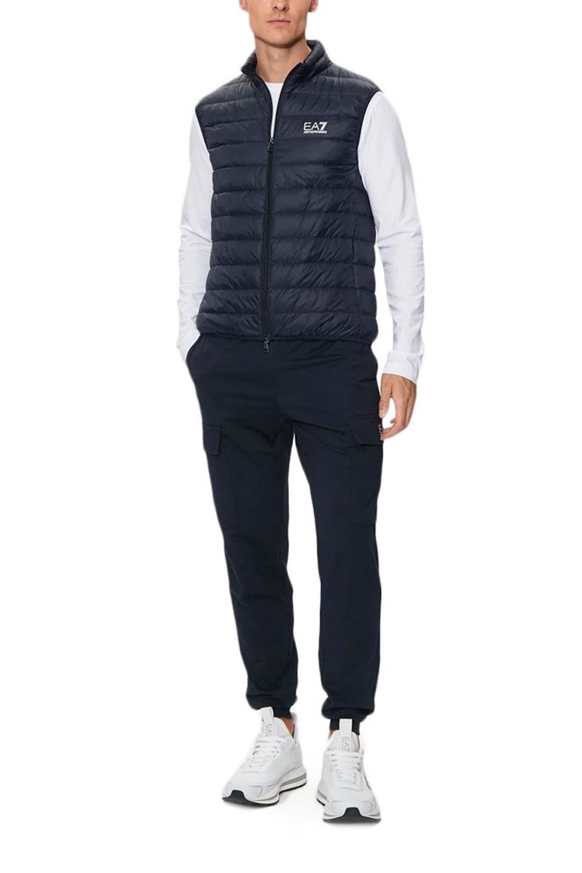 ARMANI 7 ΜΠΟΥΦΑΝ ΑΜΑΝΙΚΟ ΠΟΥΠΟΥΛΟ LOGO ΜΠΛΕ