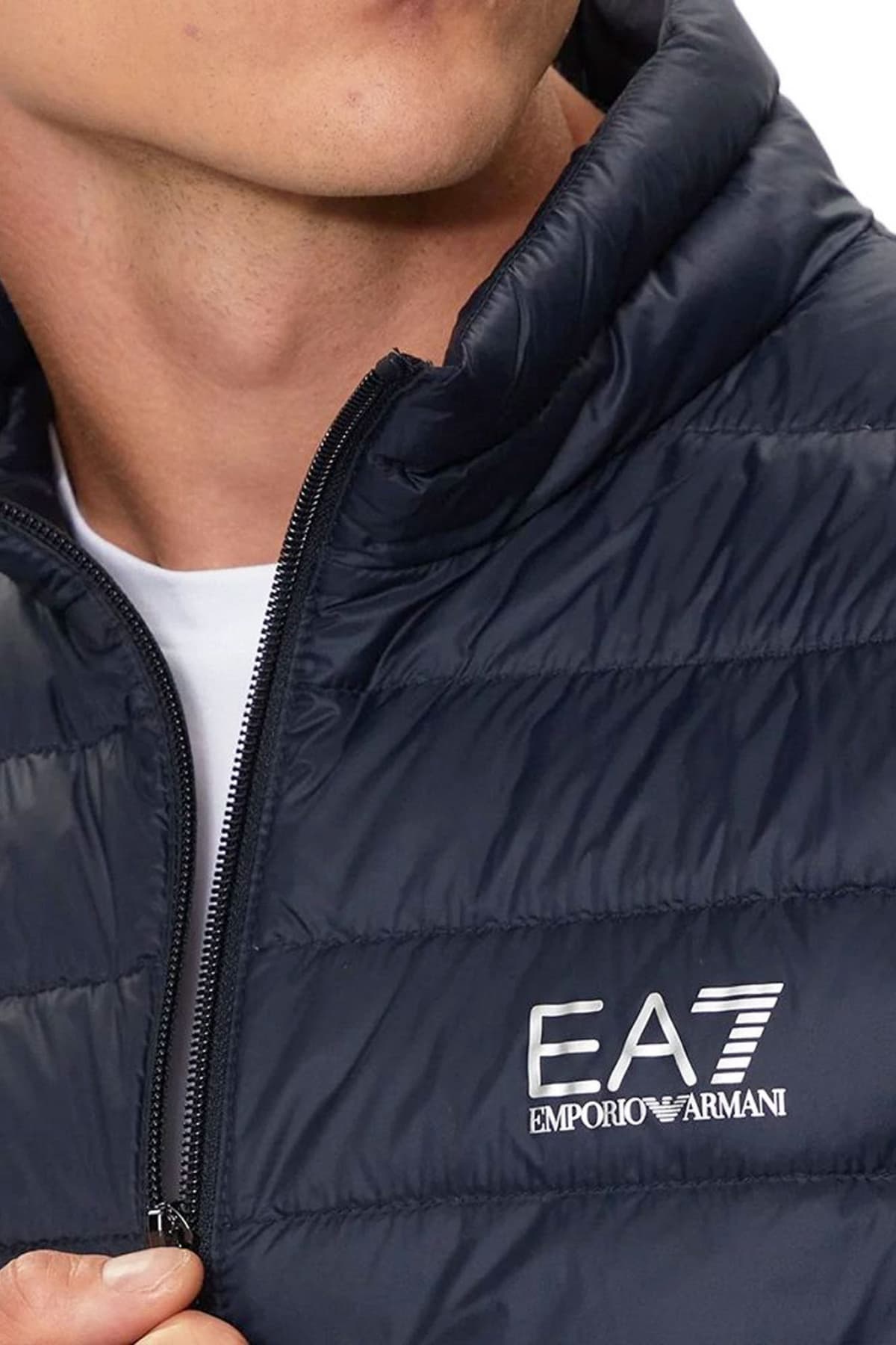 ARMANI 7 ΜΠΟΥΦΑΝ ΑΜΑΝΙΚΟ ΠΟΥΠΟΥΛΟ LOGO ΜΠΛΕ