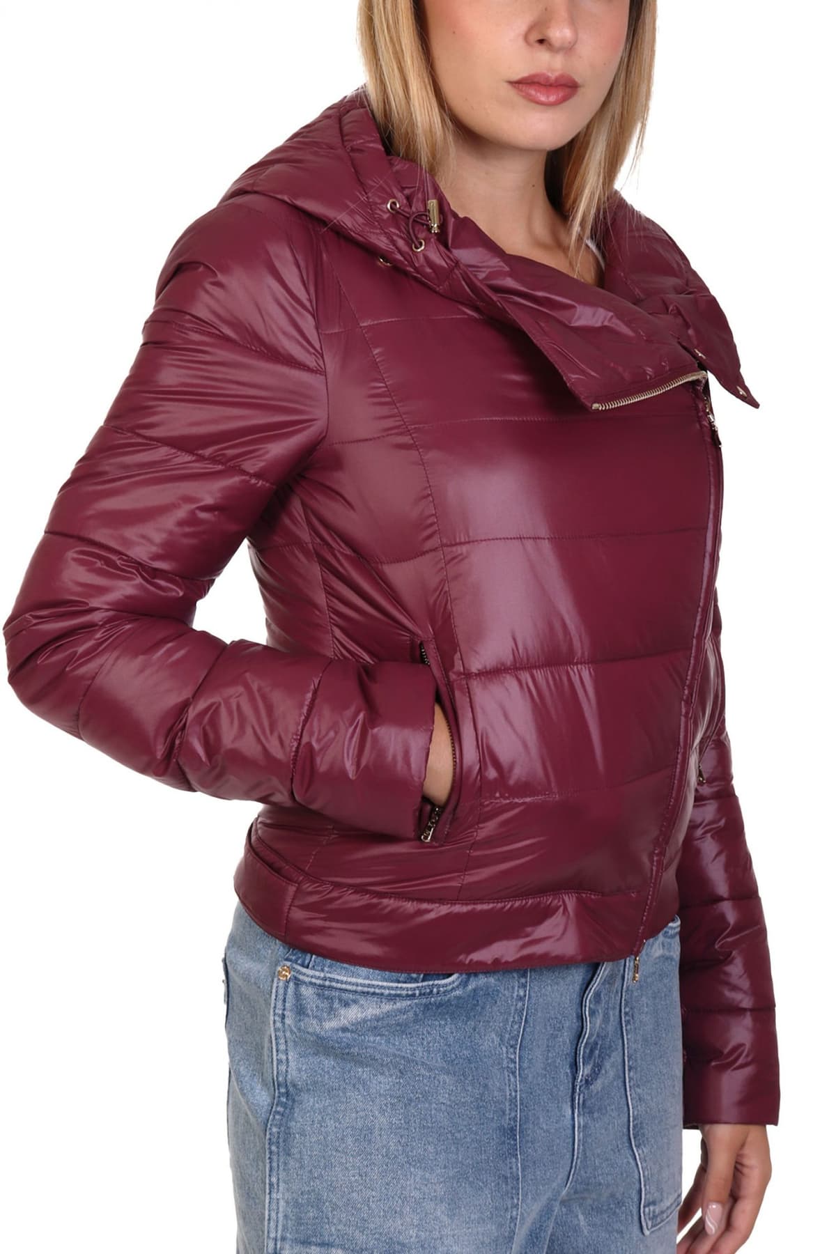 PATRIZIA PEPE ΜΠΟΥΦΑΝ ΦΟΥΣΚΩΤΟ ΚΑΠΙΤΟΝΕ ΛΟΞΟ ΚΟΥΜΠΩΜΑ ΜΠΟΡΝΤΩ