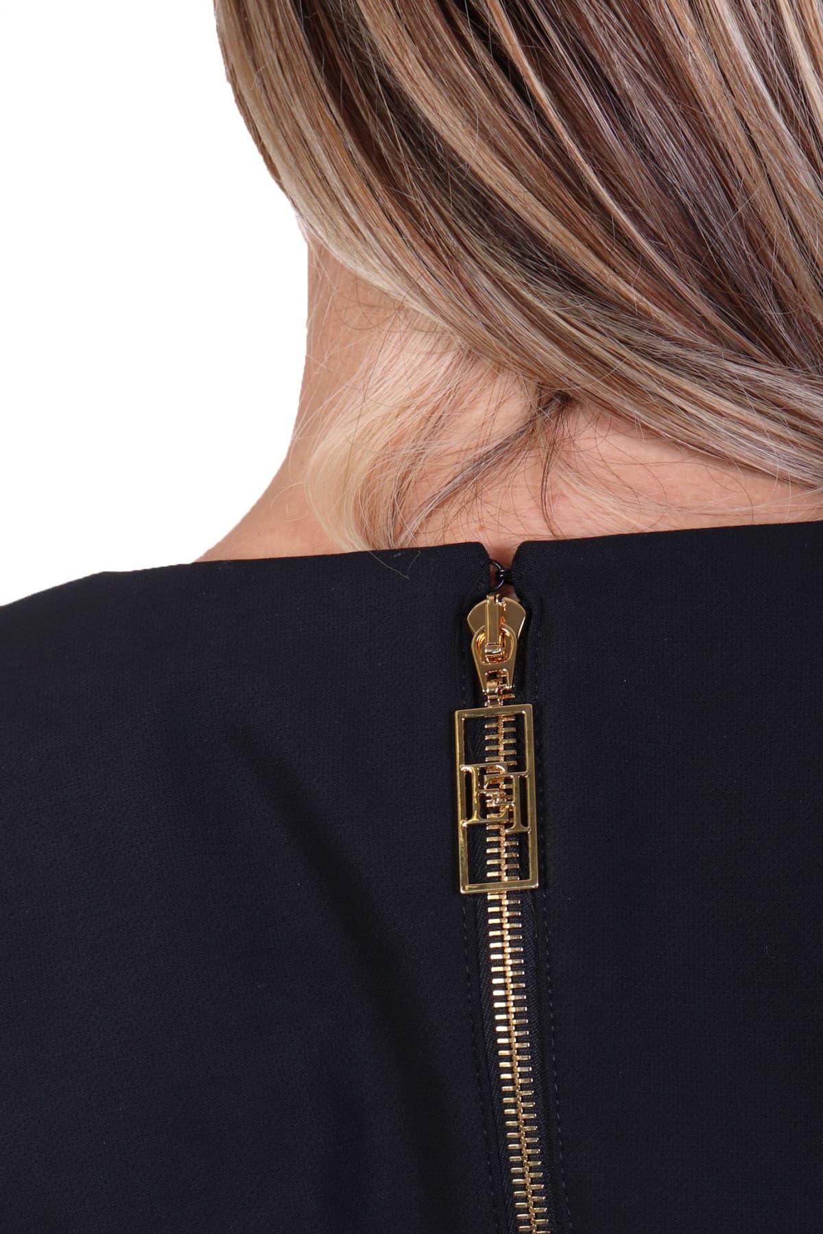 ELISABETTA FRANCHI ΦΟΡΕΜΑ ΠΕΝΣΑ ΦΕΡΜΟΥΑΡ ΔΙΑΚΟΣΜΗΤΙΚΟ ΜΑΥΡΟ