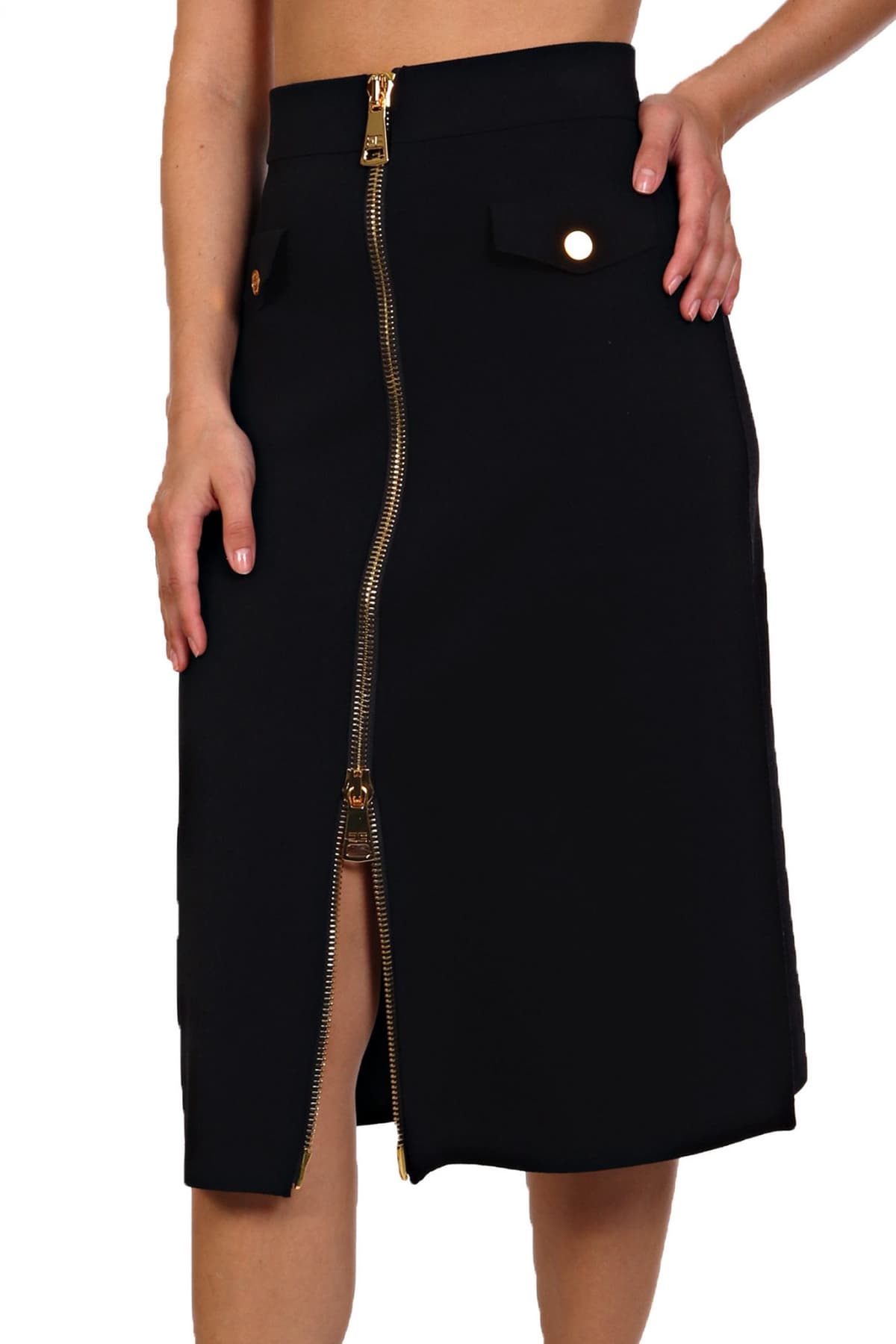 ELISABETTA FRANCHI ΦΟΥΣΤΑ ΙΣΙΑ ΦΕΡΜΟΥΑΡ ΜΑΥΡΟ