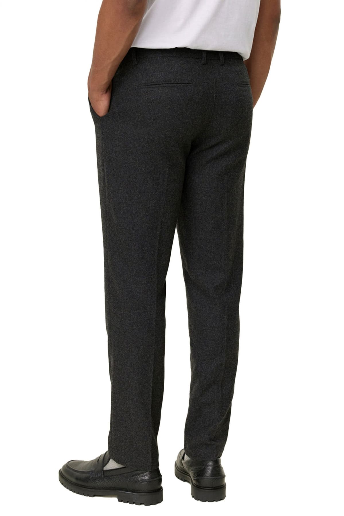 LES DEUX ΠΑΝΤΕΛΟΝΙ CHINO WOOL MIX ΑΝΘΡΑΚΙ