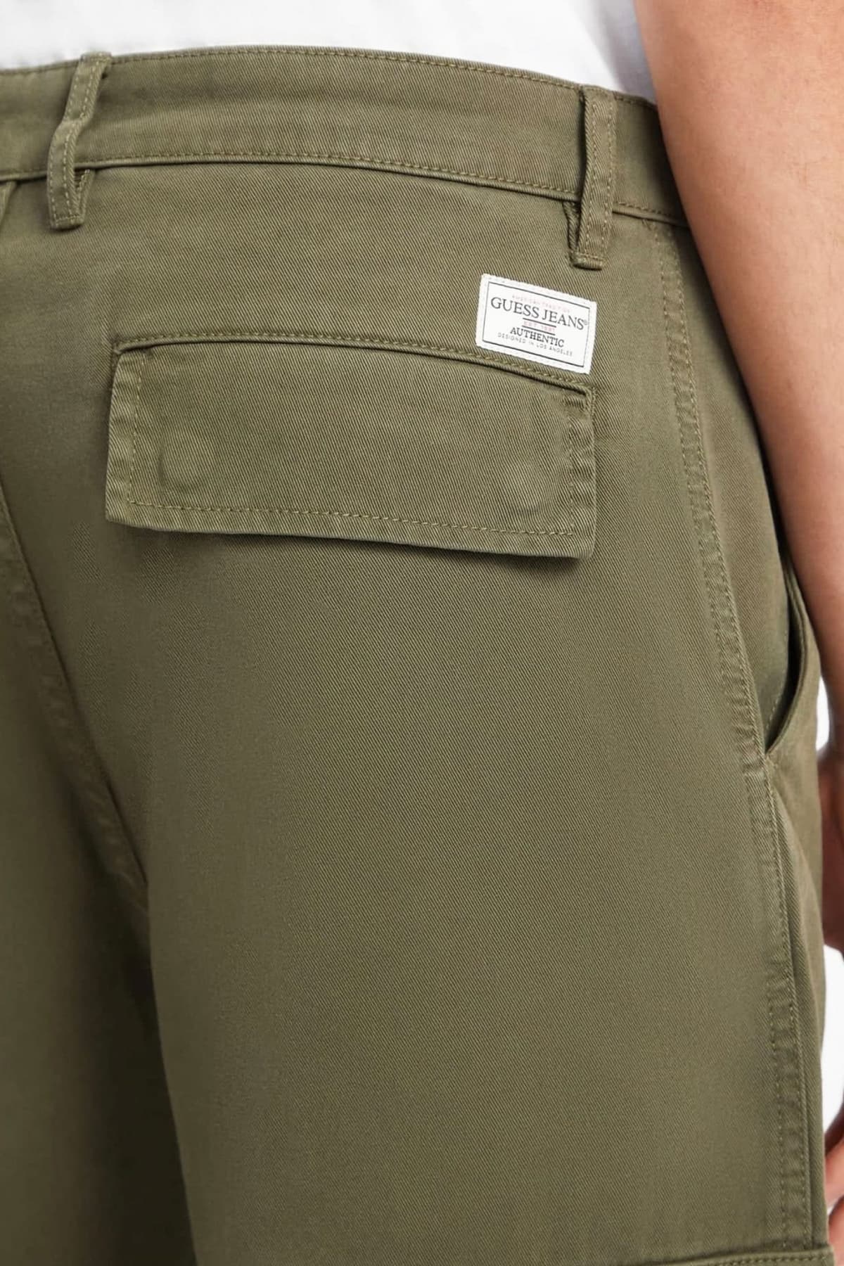 GUESS JEANS ΠΑΝΤΕΛΟΝΙ CARGO ΧΑΚΙ