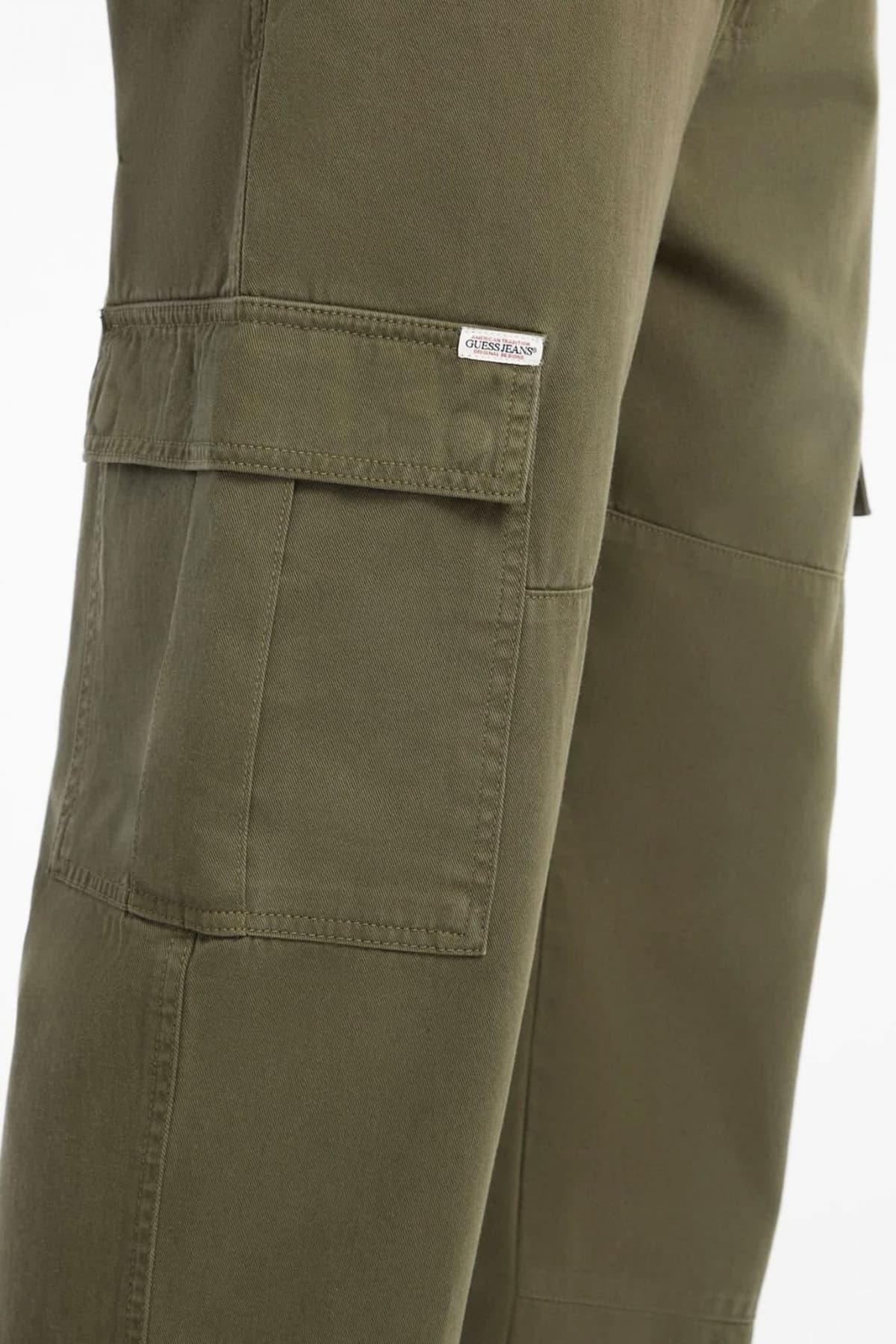 GUESS JEANS ΠΑΝΤΕΛΟΝΙ CARGO ΧΑΚΙ