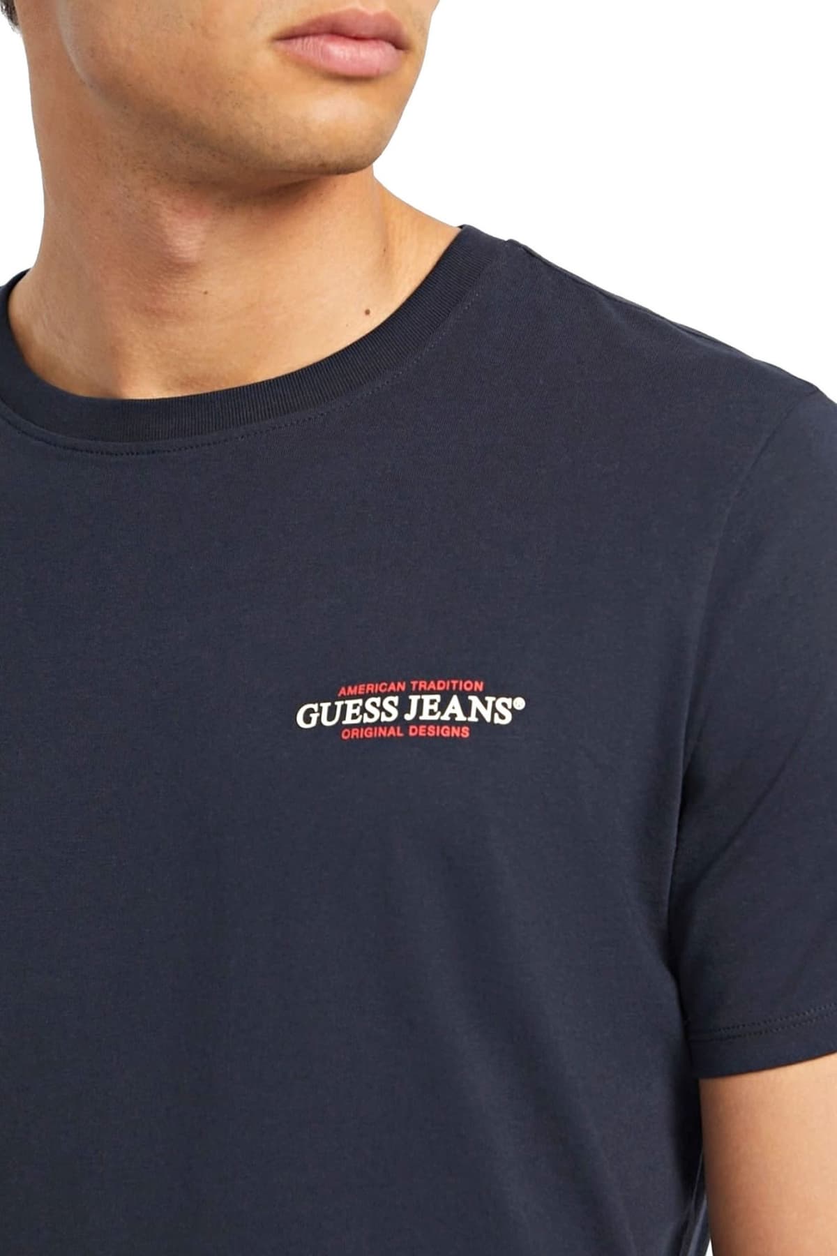 Men's T-Shirts Guess Jeans Blue