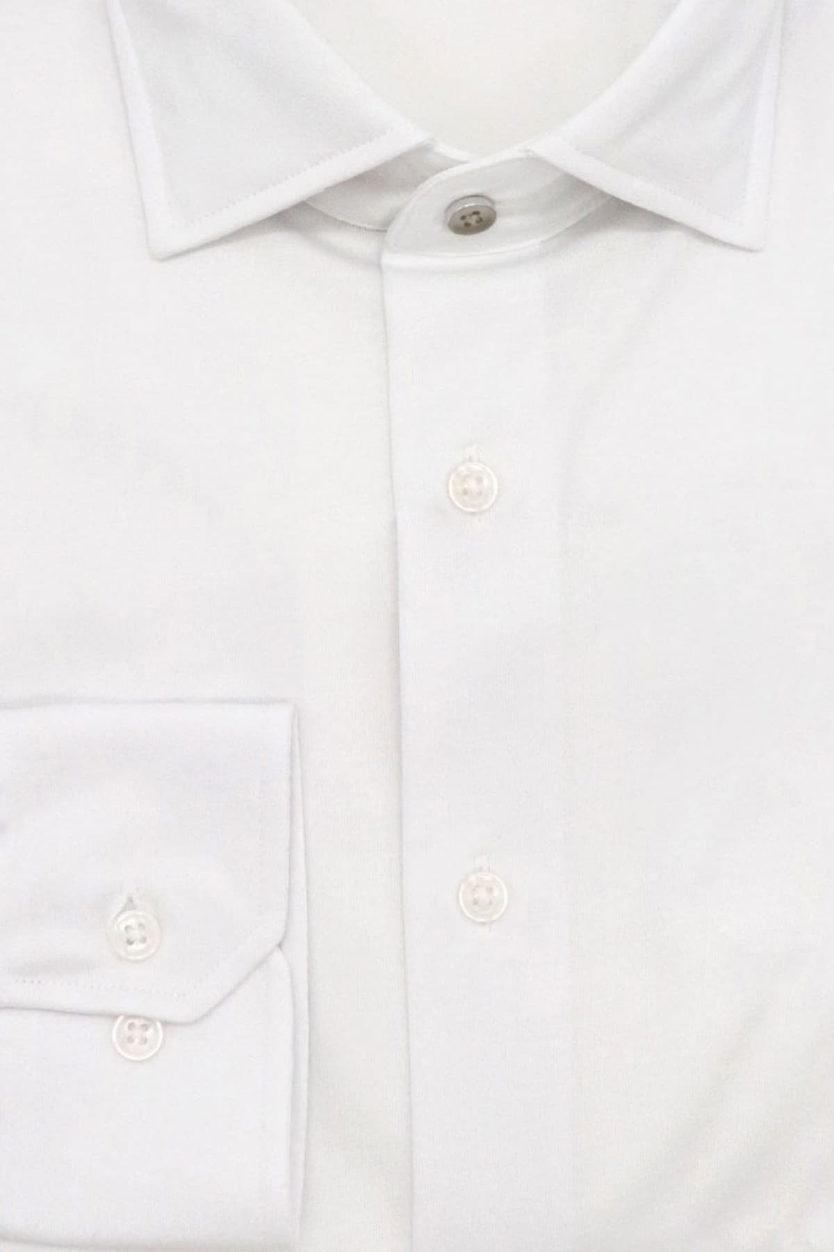 MICHAEL KORS ΠΟΥΚΑΜΙΣΟ PERFORMANCE SLIM FIT ΛΕΥΚΟ