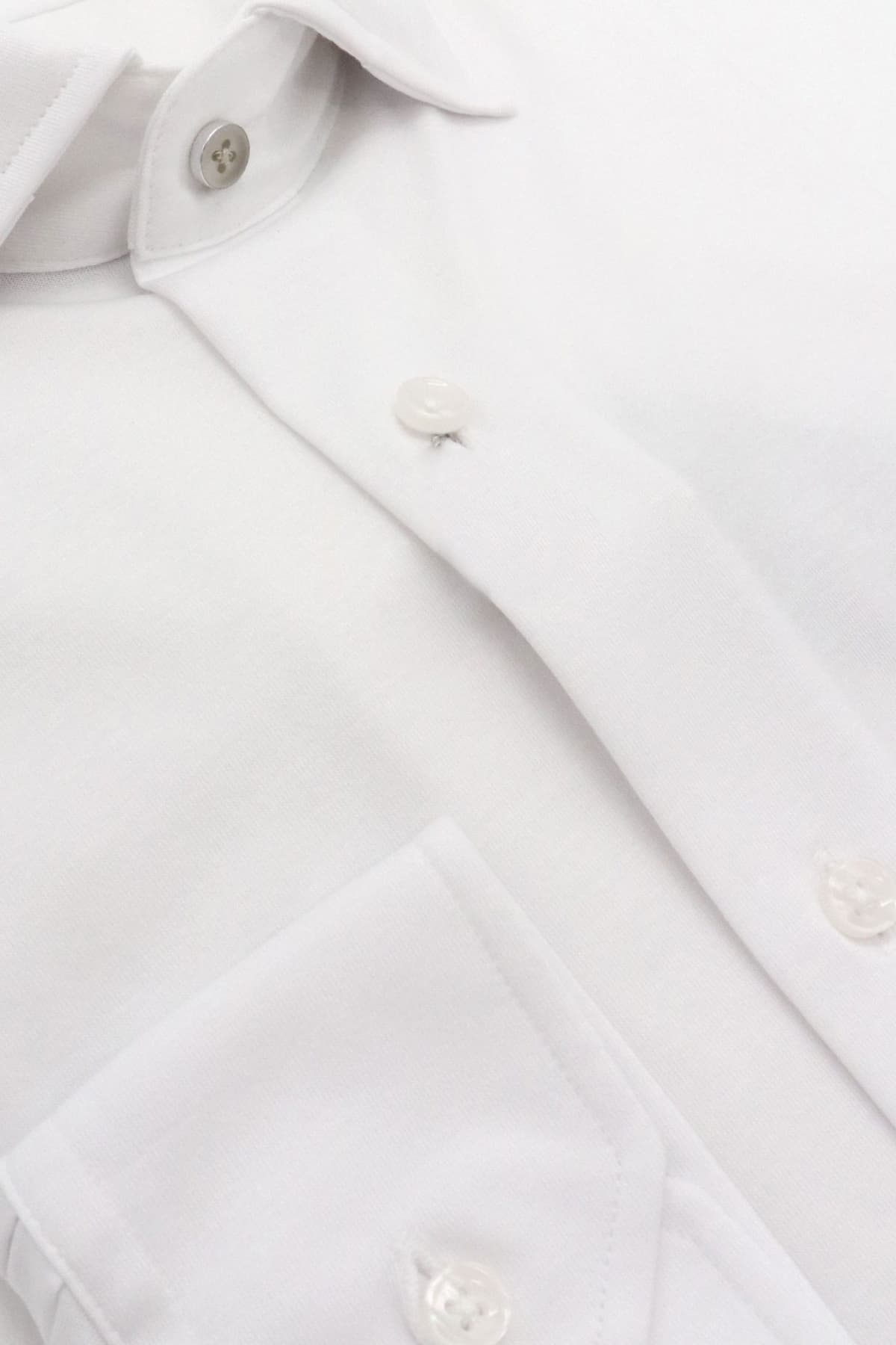 MICHAEL KORS ΠΟΥΚΑΜΙΣΟ PERFORMANCE SLIM FIT ΛΕΥΚΟ