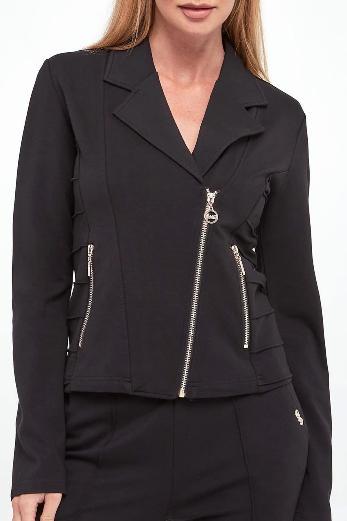 LIU JO ΣΑΚΑΚΙ JERSEY ΦΕΡΜΟΥΑΡ ΤΣΕΠΕΣ ΜΑΥΡΟ