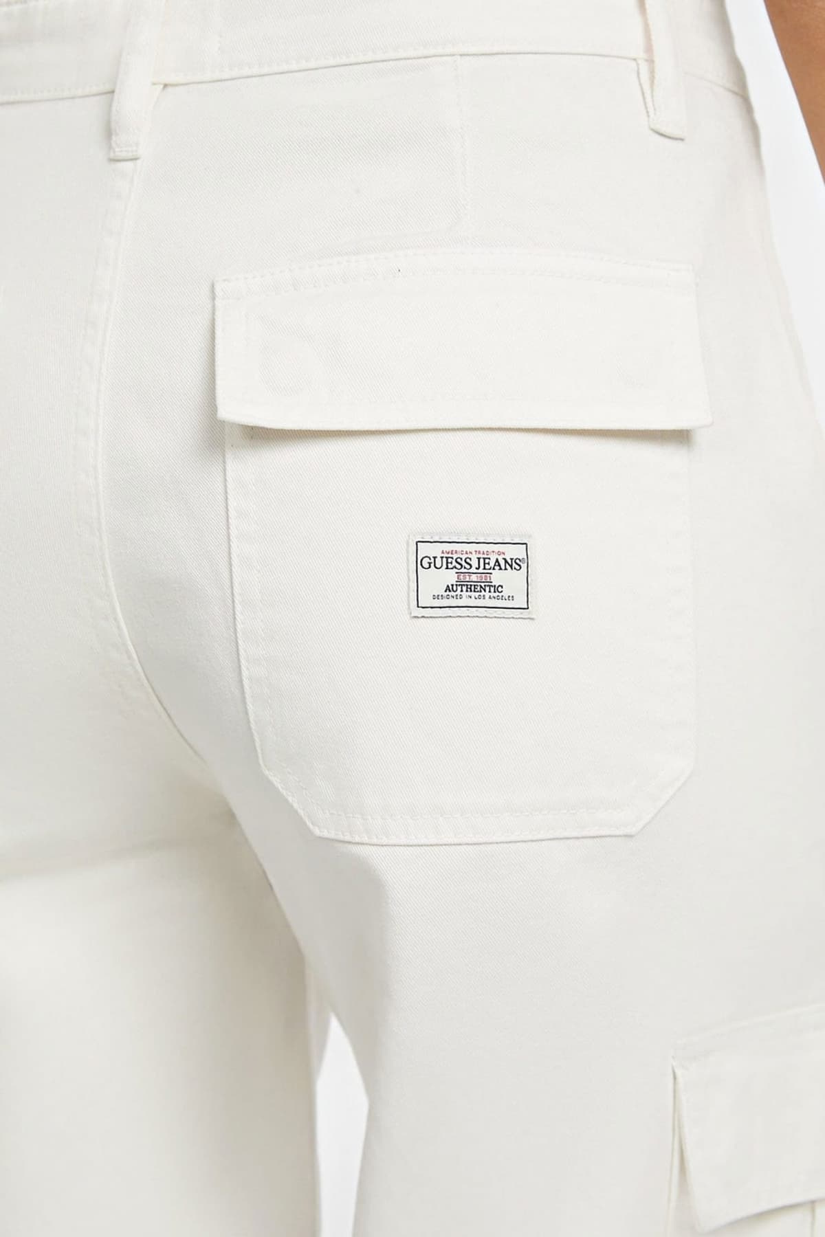 GUESS JEANS ΠΑΝΤΕΛΟΝΙ CARGO ΕΚΡΟΥ