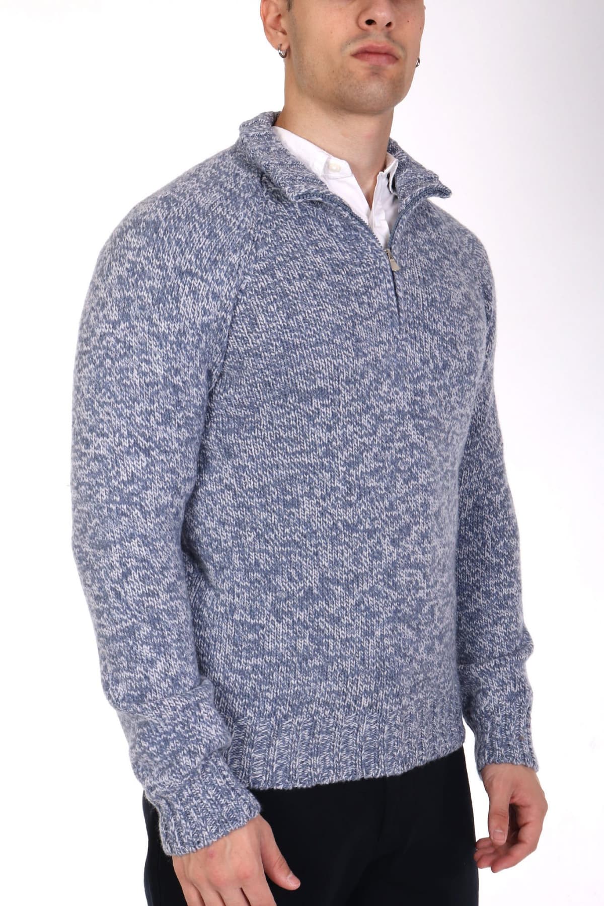 GRAN SASSO ΠΛΕΚΤΟ HALFZIP ΣΙΕΛ