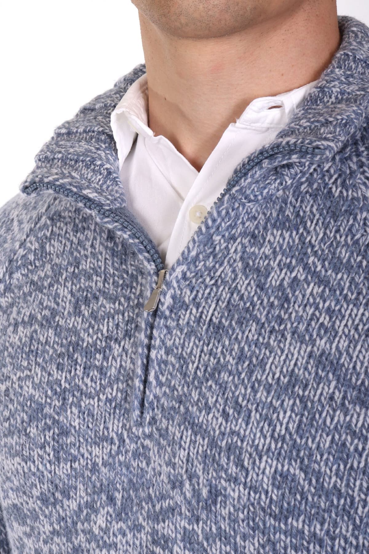 GRAN SASSO ΠΛΕΚΤΟ HALFZIP ΣΙΕΛ