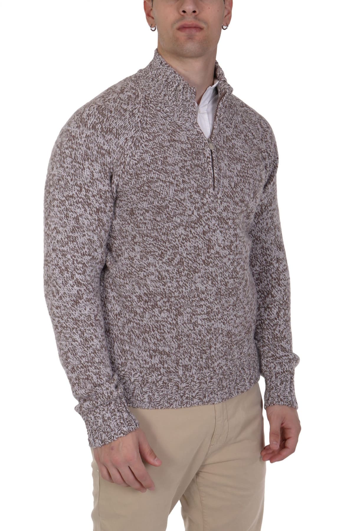 GRAN SASSO ΠΛΕΚΤΟ HALFZIP ΚΑΦΕ