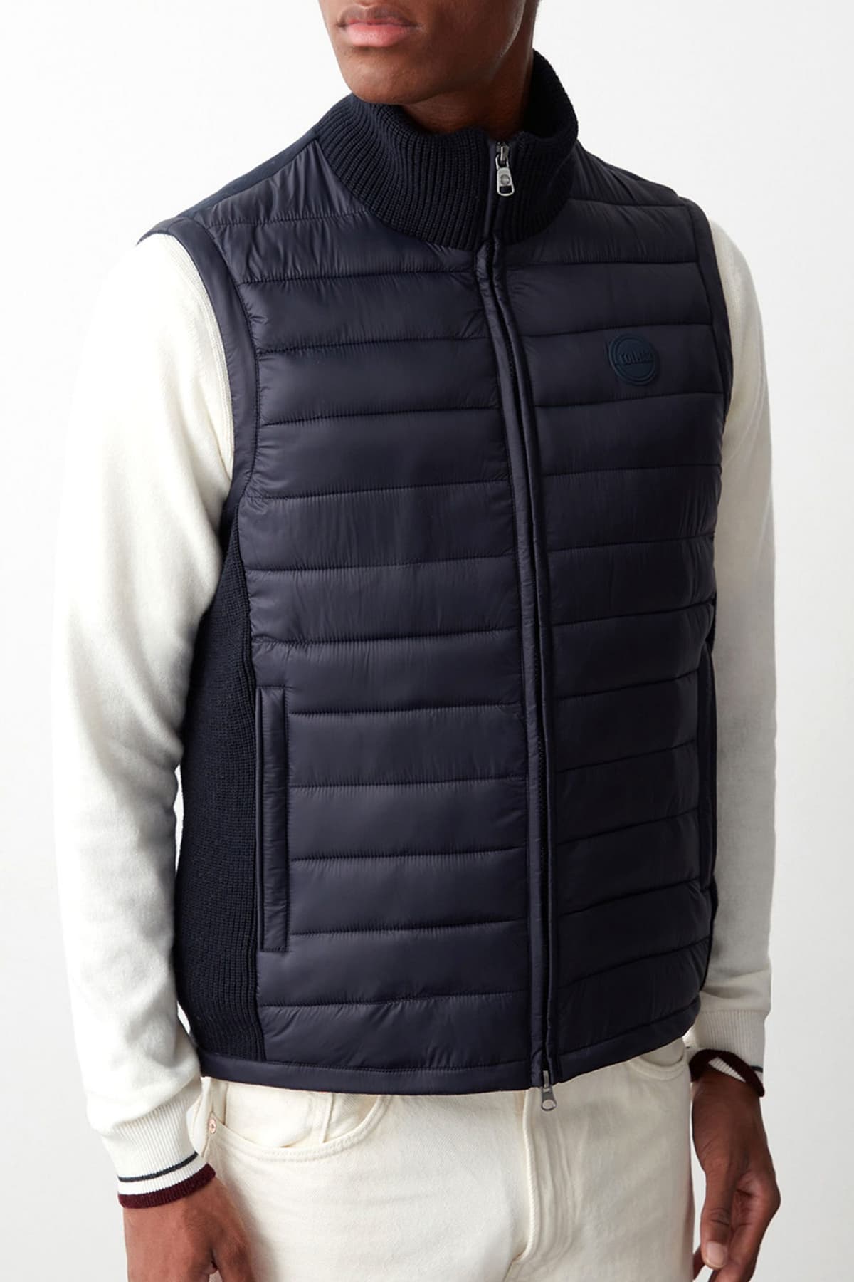 COLMAR ΜΠΟΥΦΑΝ ΑΜΑΝΙΚΟ MODERN LOGO ΜΠΛΕ