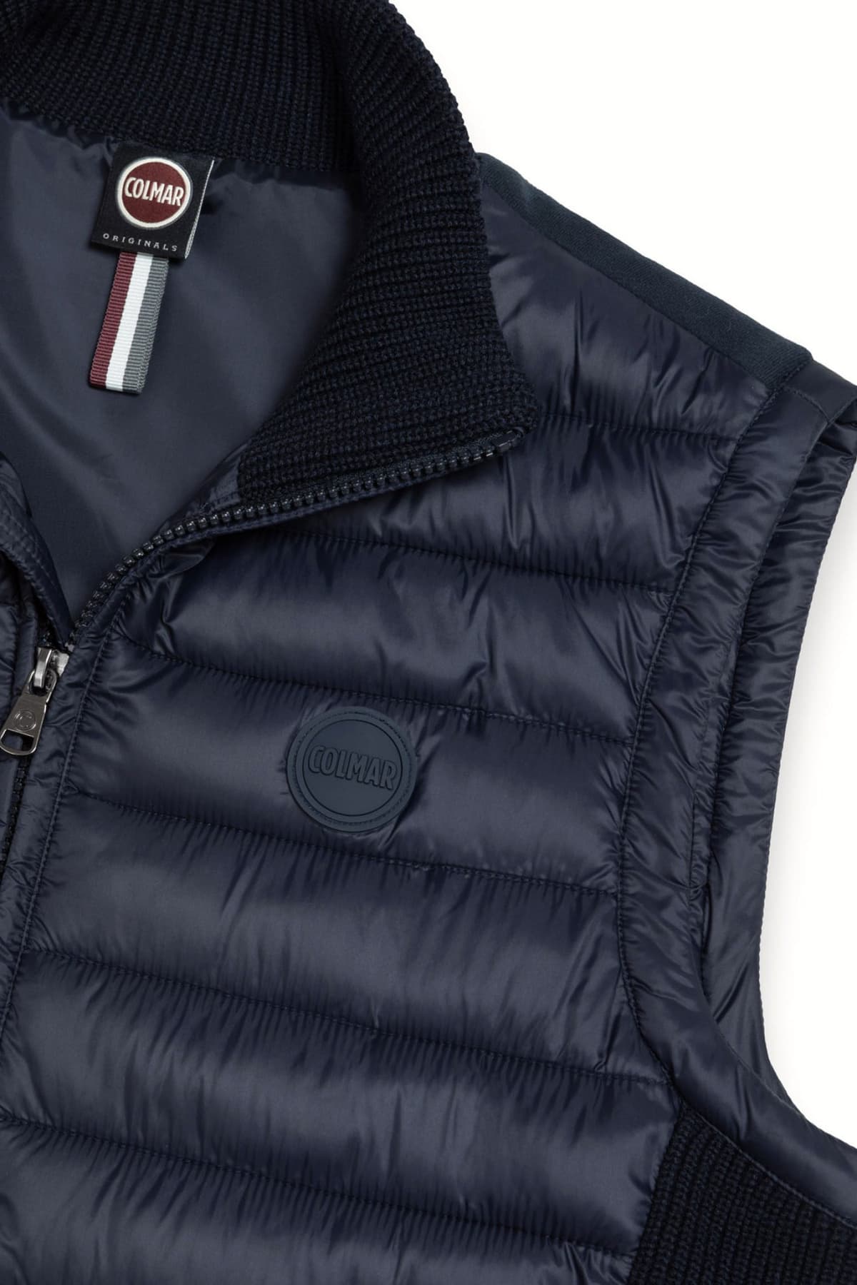 COLMAR ΜΠΟΥΦΑΝ ΑΜΑΝΙΚΟ MODERN LOGO ΜΠΛΕ