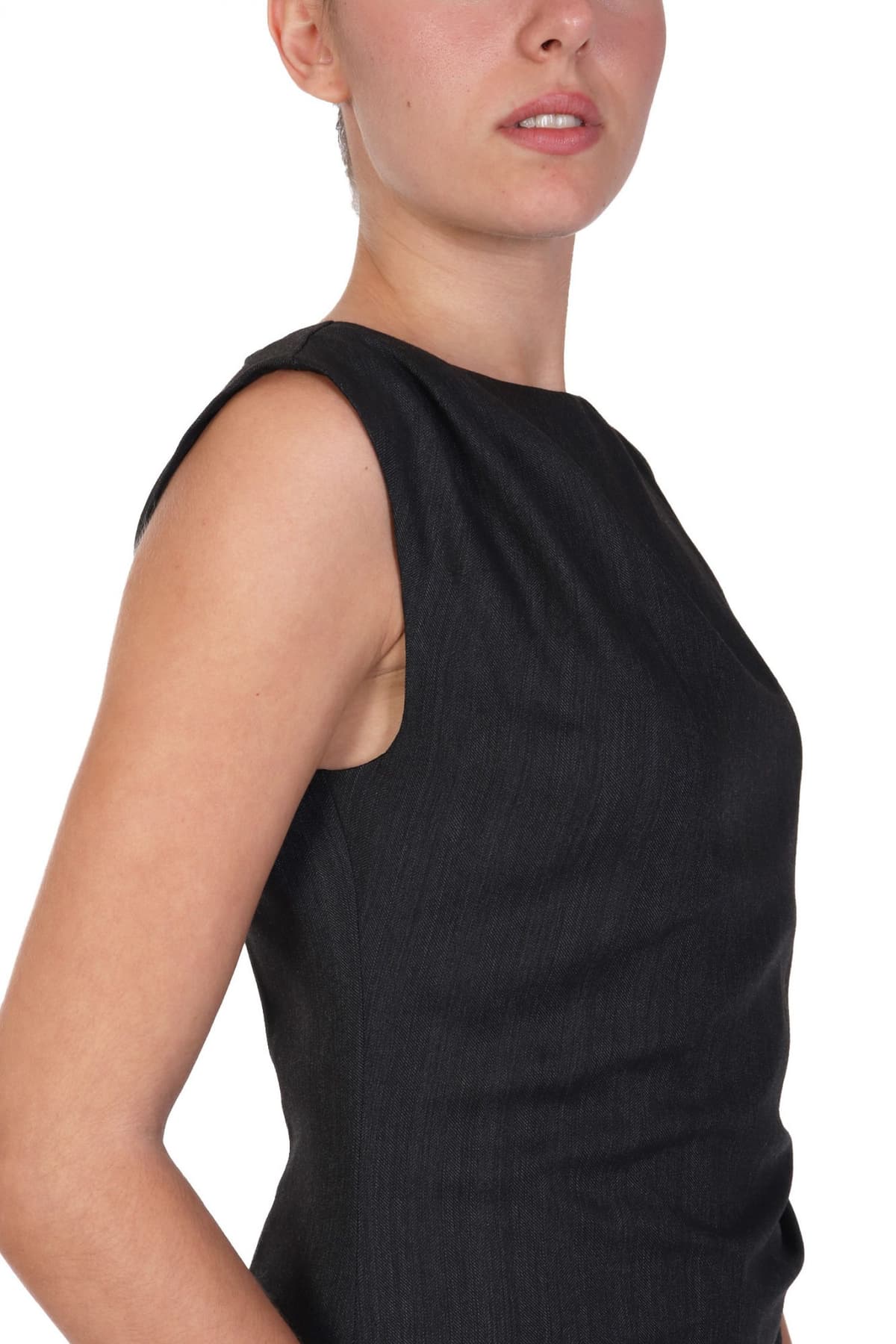 MARELLA 1 ΦΟΡΕΜΑ BOLIVAR ΣΤΕΝΗ ΓΡΑΜΜΗ ΣΟΥΡΕΣ ΣΚΟΥΡΟ ΓΚΡΙ