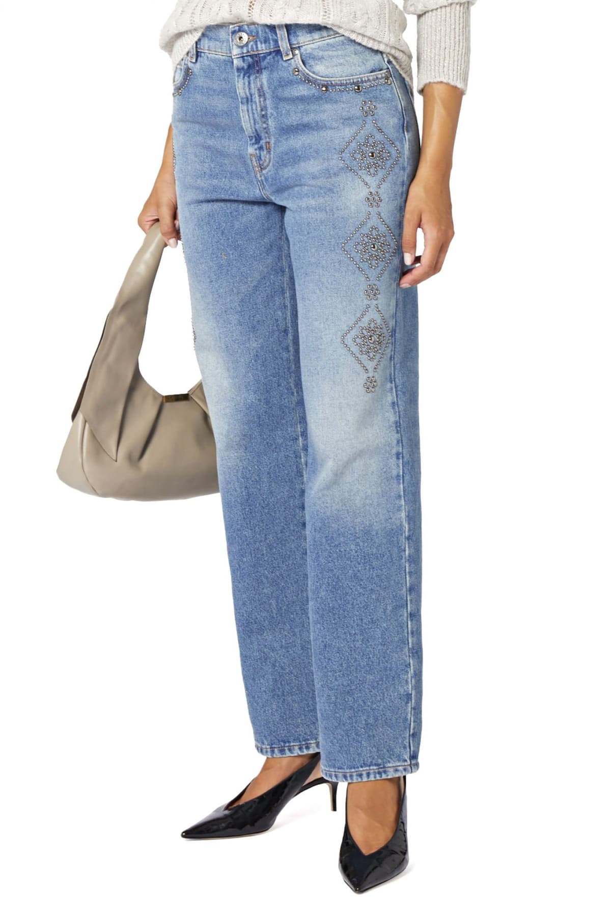 MAX MARA WEEKEND JEANS GATTI ΤΡΟΥΚΣ DENIM ΜΠΛΕ