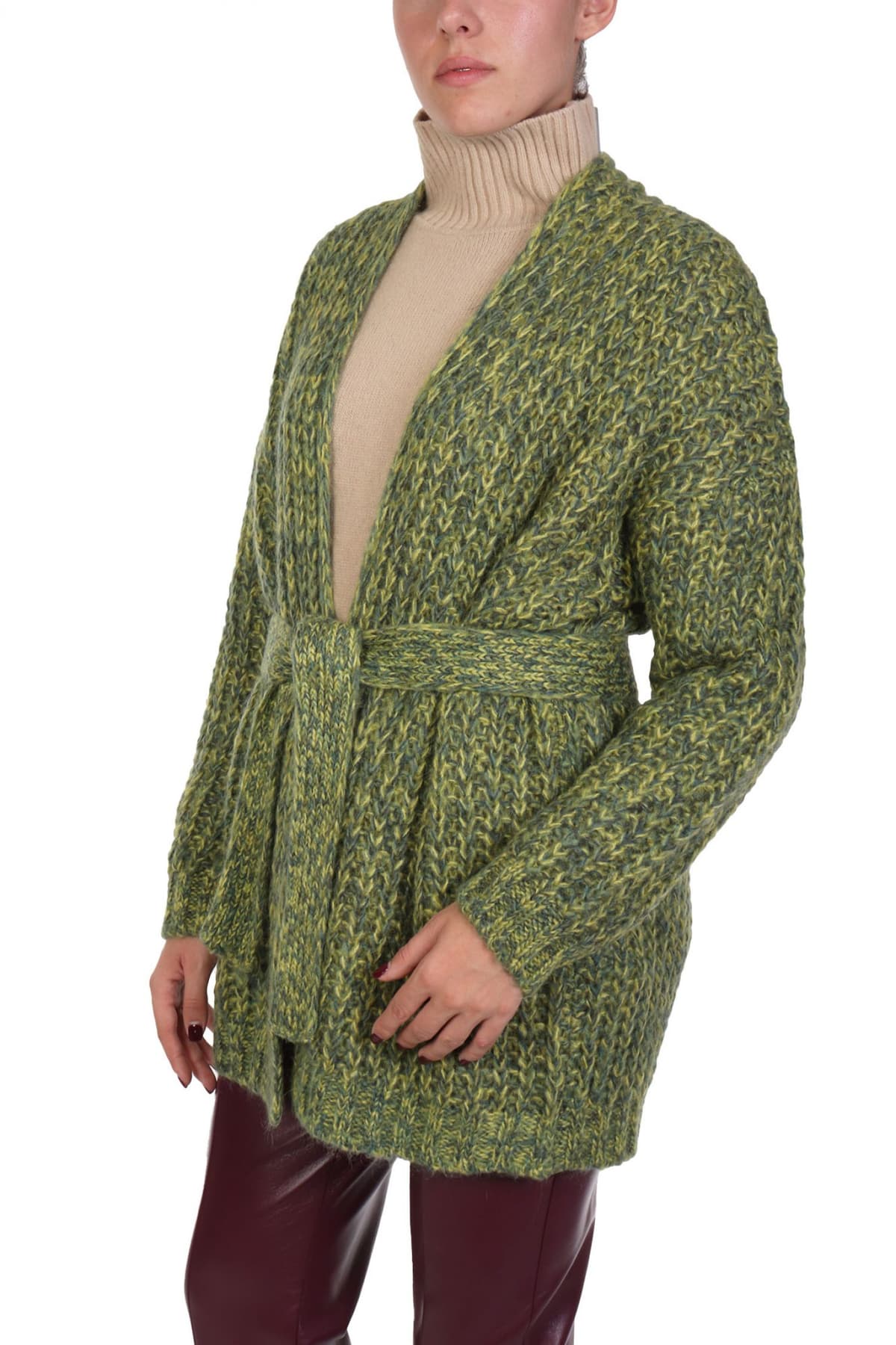 MAX MARA WEEKEND ΖΑΚΕΤΑ ΠΛΕΚΤΟ JOSEF ΖΩΝΗ ΠΡΑΣΙΝΟ