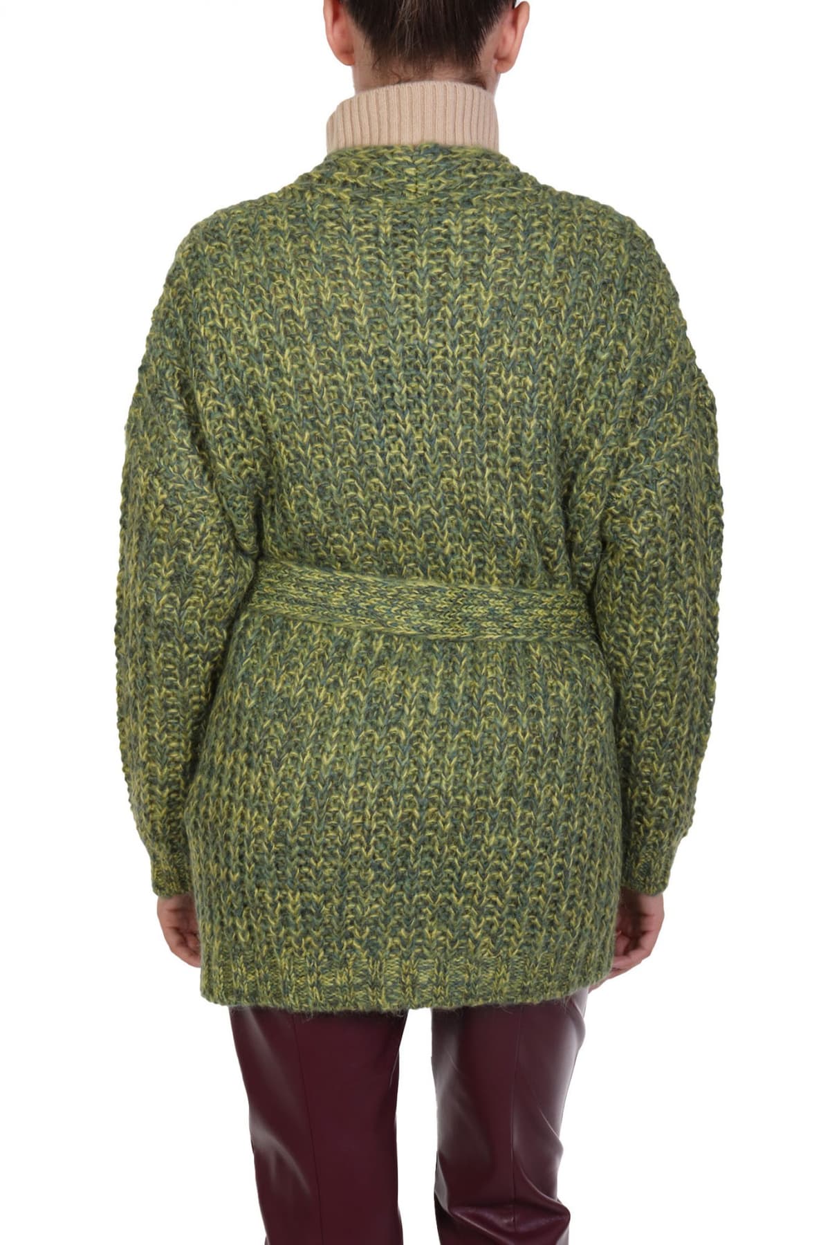 MAX MARA WEEKEND ΖΑΚΕΤΑ ΠΛΕΚΤΟ JOSEF ΖΩΝΗ ΠΡΑΣΙΝΟ