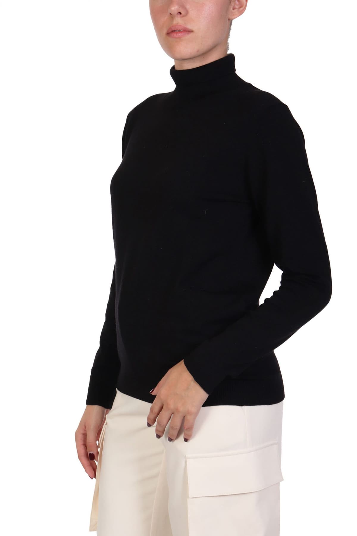 MAX MARA WEEKEND ΠΛΕΚΤΟ KIKU ΛΟΥΠΕΤΟ ΜΑΥΡΟ