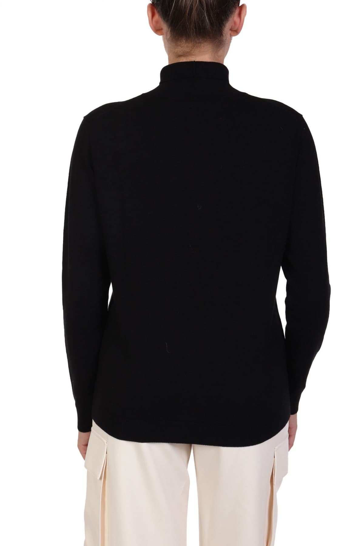 MAX MARA WEEKEND ΠΛΕΚΤΟ KIKU ΛΟΥΠΕΤΟ ΜΑΥΡΟ