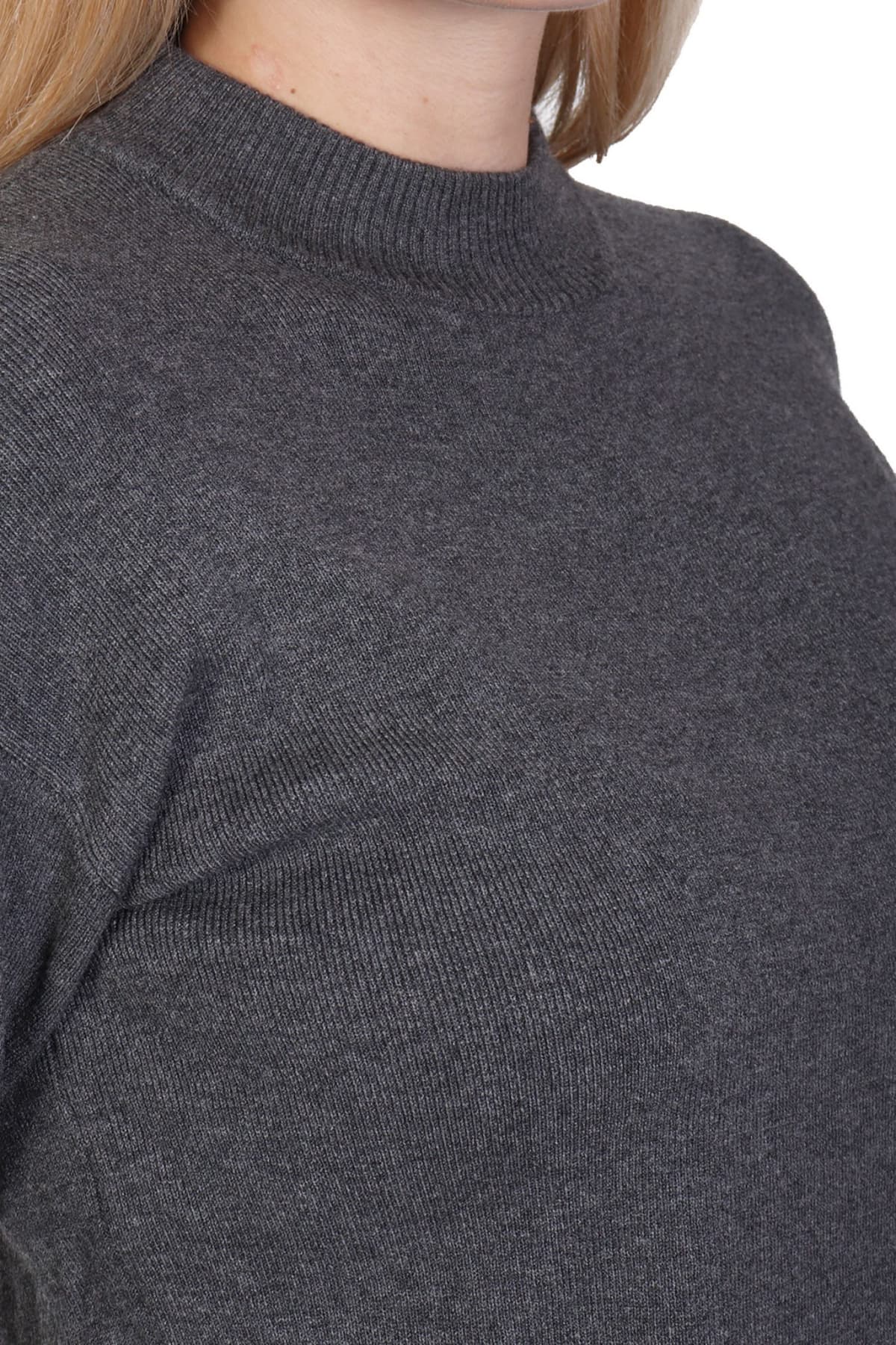 MARELLA EMME ΜΠΛΟΥΖΑ AGNELLI ΠΛΕΚΤΗ ΣΚΟΥΡΟ ΓΚΡΙ