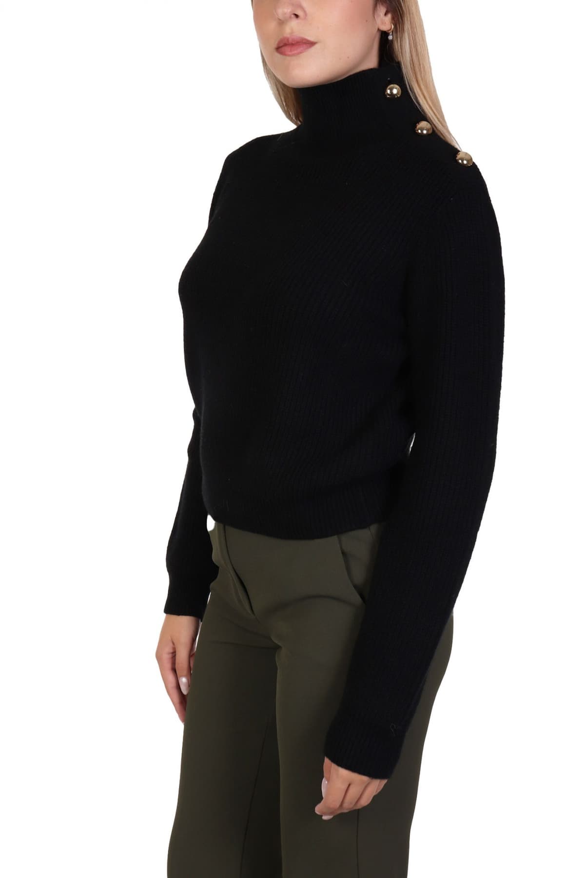 MARELLA EMME ΜΠΛΟΥΖΑ JEFF ΠΛΕΚΤΗ ΖΙΒΑΓΚΟ ΜΑΥΡΟ