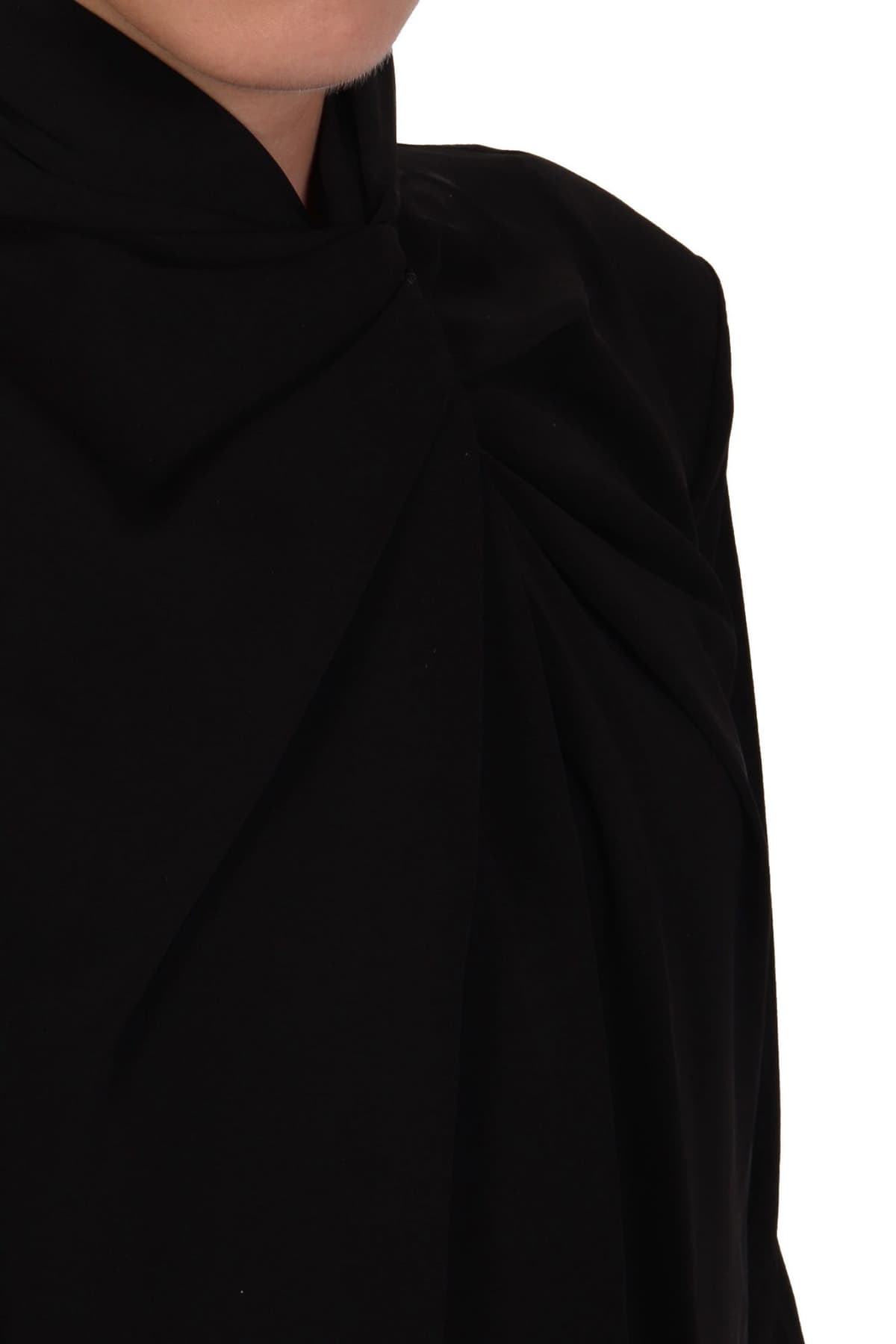 PATRIZIA PEPE ΜΠΛΟΥΖΑ ΜΑΝΣΕΤΑ ΜΑΥΡΟ