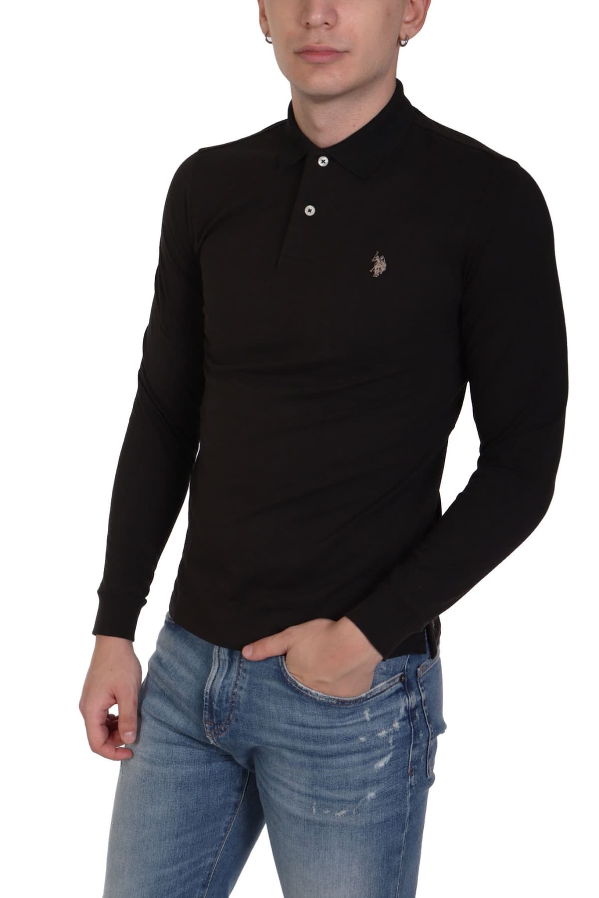 U.S.POLO ASSN POLO LOGO MUST EHPD ΜΑΥΡΟ