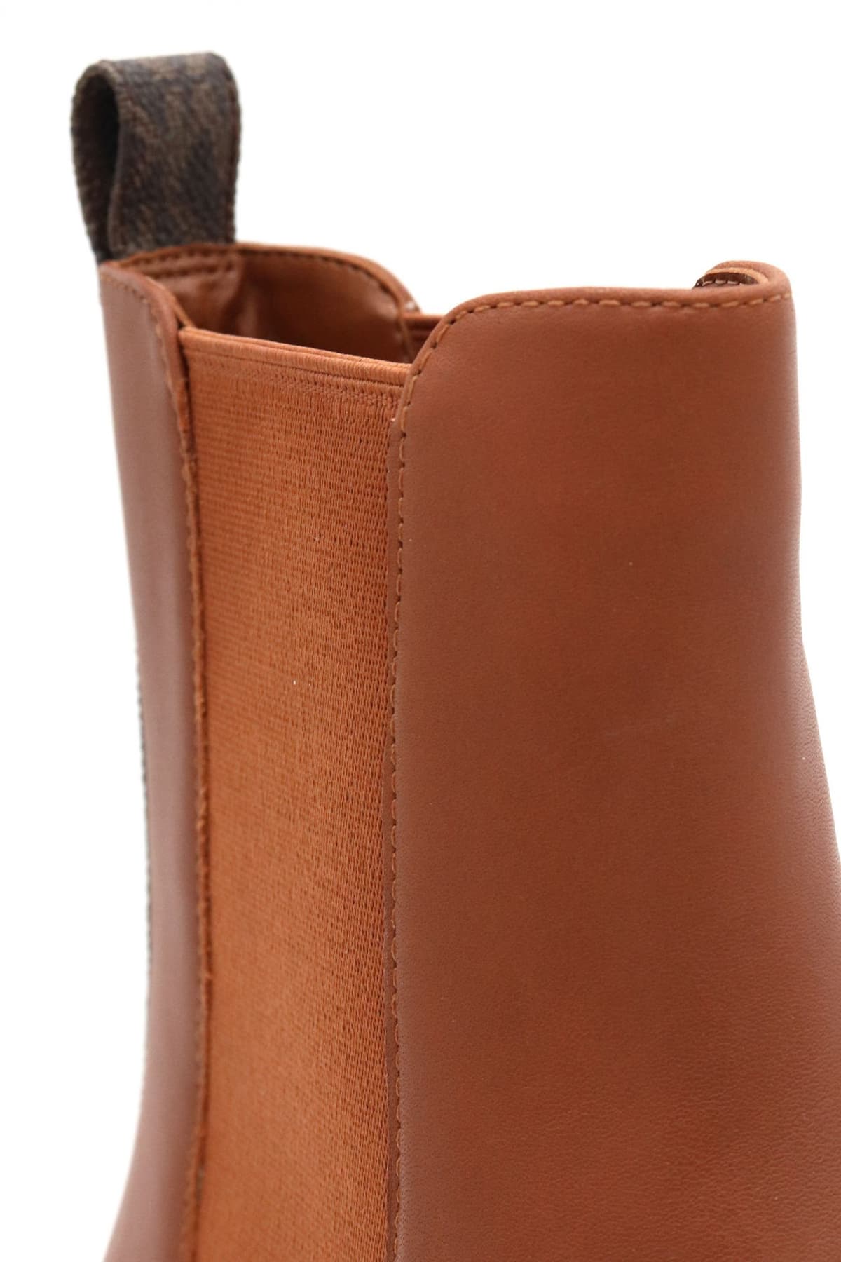 MICHAEL KORS ΠΑΠΟΥΤΣΙΑ ΜΠΟΤΑΚΙΑ ASHER FLAT BOOTIE LOGO KAΦΕ / ΤΑΜΠΑ