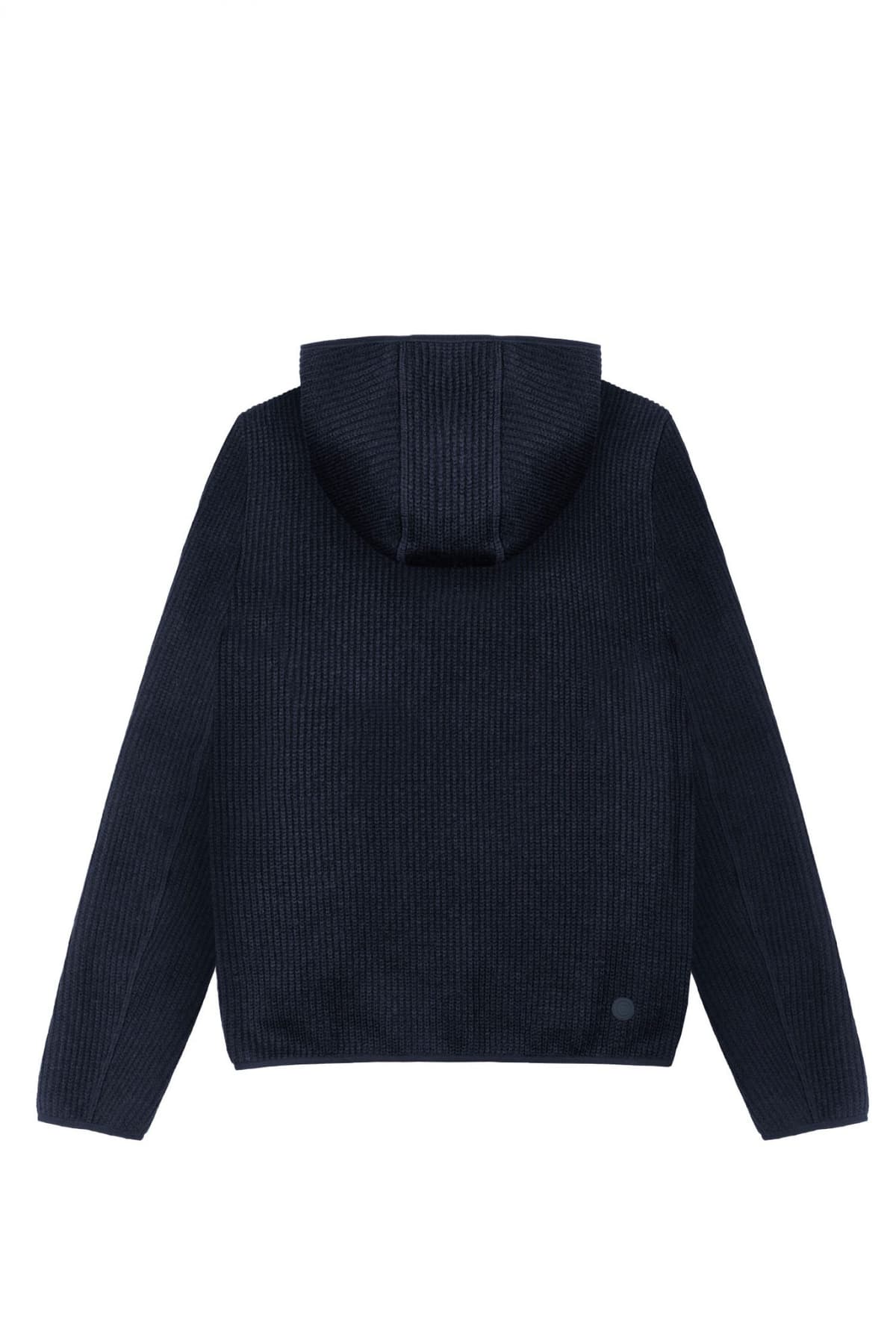 COLMAR ΠΛΕΚΤΟ ZIPHOOD LOGO LAW ΜΠΛΕ