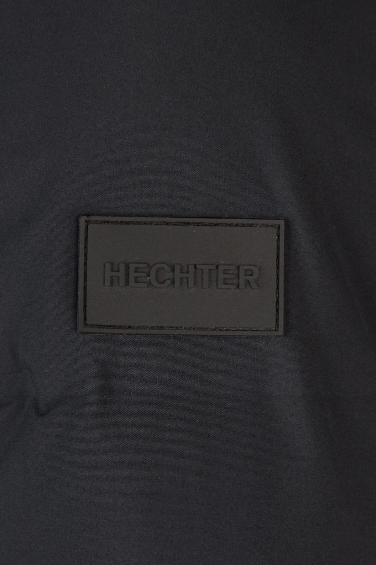 HECTER ΜΠΟΥΦΑΝ ΦΟΥΣΚΩΤΟ PARKA ΜΕ ΑΠΟΣΠΩΜΕΝΗ ΚΟΥΚΟΥΛΑ ΜΑΥΡΟ