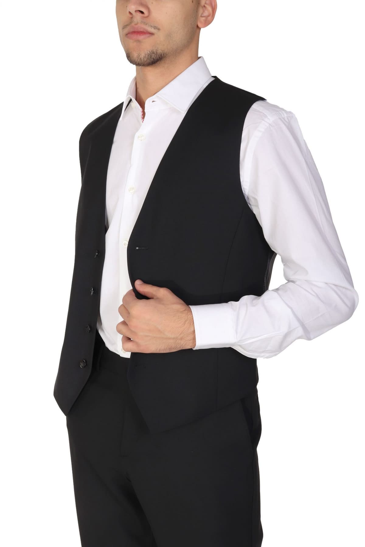 Men's Vests Hugo Black