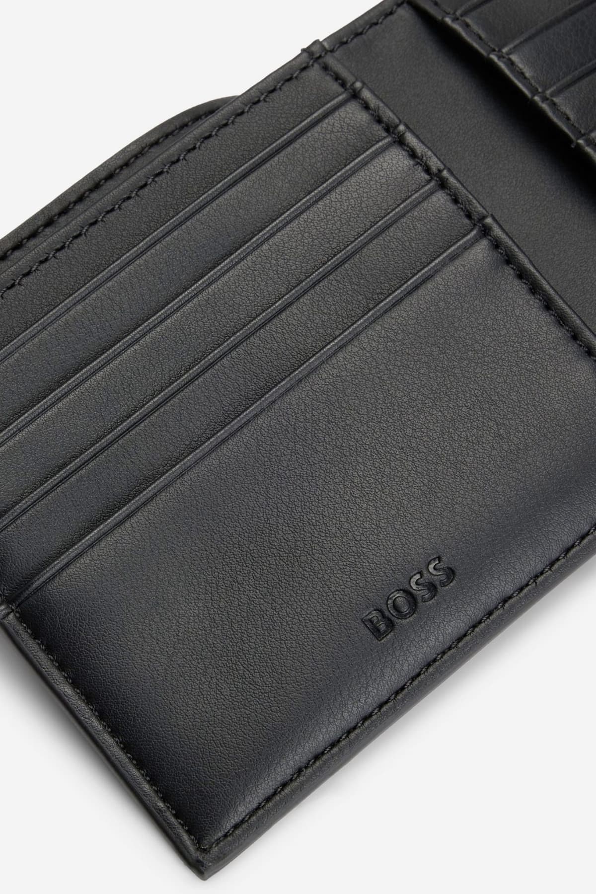 BOSS ΠΟΡΤΟΦΟΛΙ RAY S 8CC ΜΑΥΡΟ