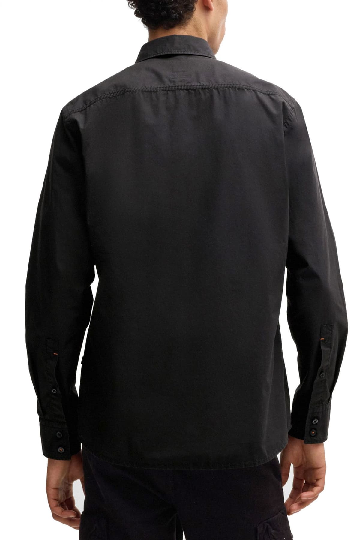 BOSS CASUAL ΠΟΥΚΑΜΙΣΟ REGULAR FIT RELEGANT 6 M ΜΑΥΡΟ