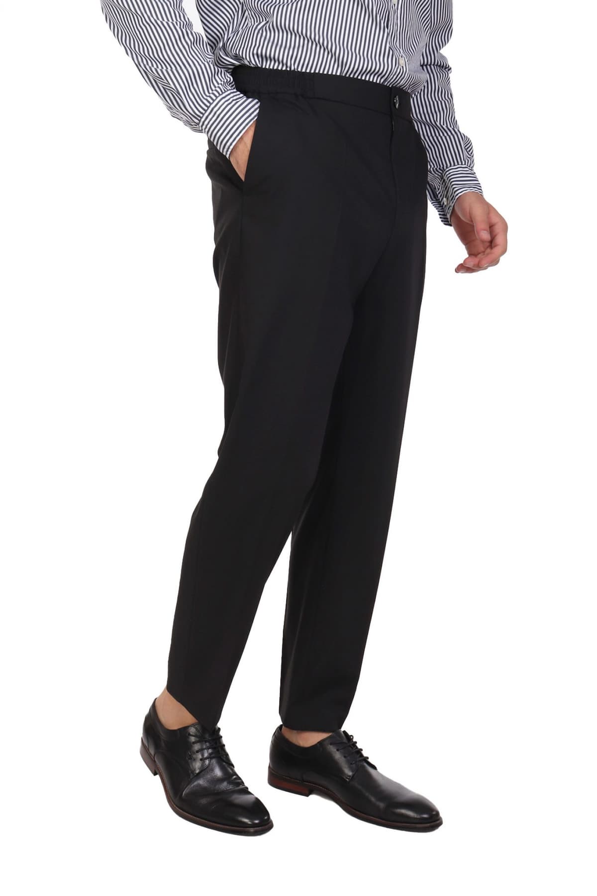 BOSS ΠΑΝΤΕΛΟΝΙ CHINO ΜΙΚΡΟΣΧΕΔΙΟ REGULAR TAPERED K-KANE-IDS-TU ΜΠΛΕ