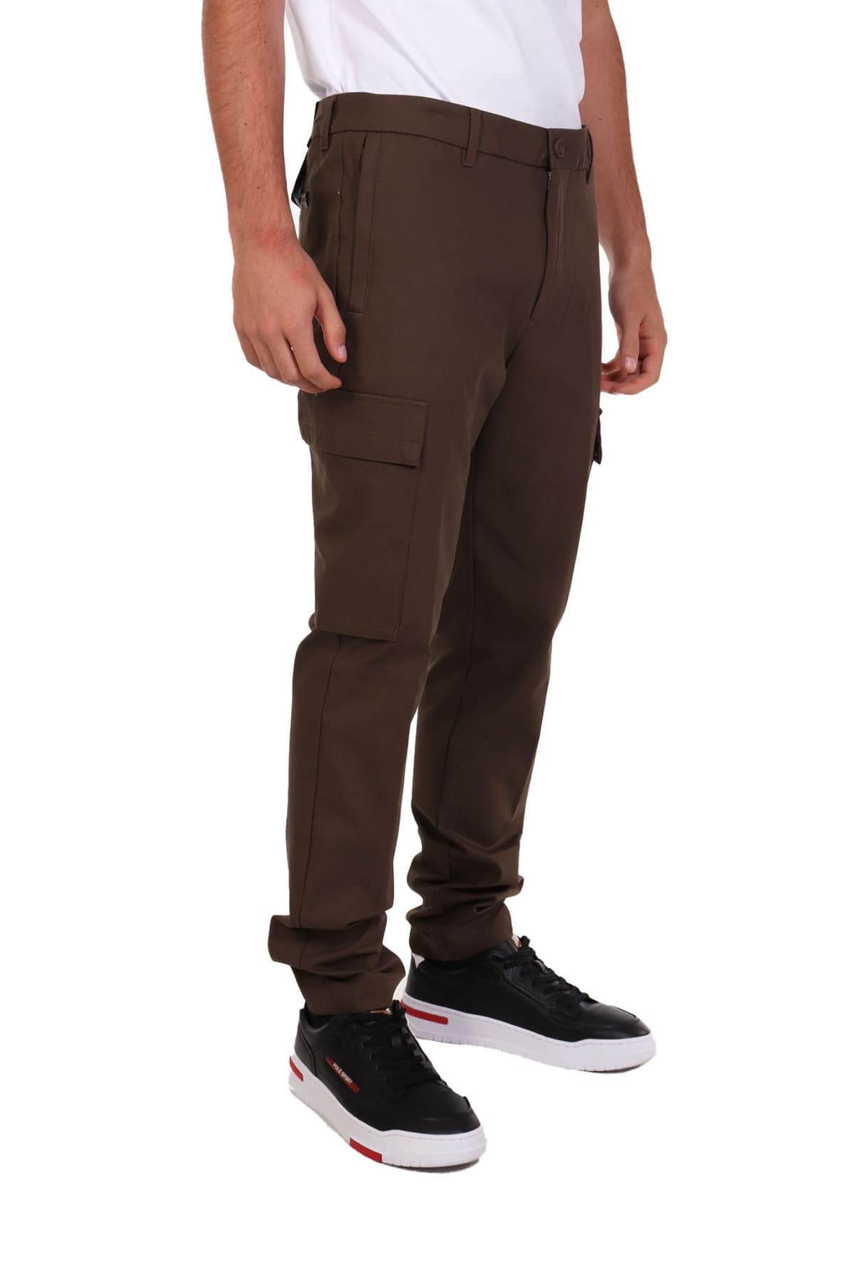 BOSS ΠΑΝΤΕΛΟΝΙ CARGO SLIM FIT PCALTON-CARGO ΛΑΔΙ
