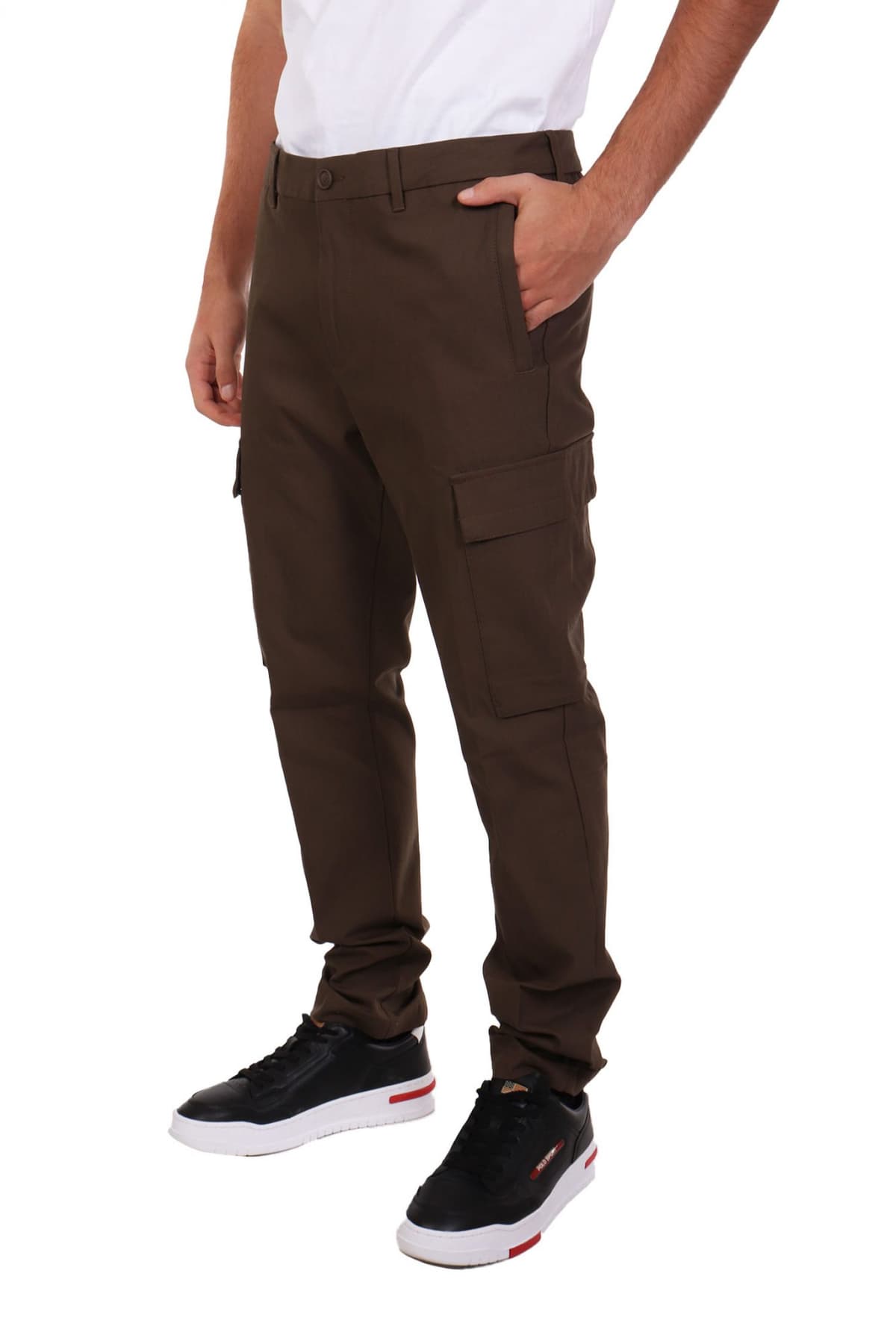BOSS ΠΑΝΤΕΛΟΝΙ CARGO SLIM FIT PCALTON-CARGO ΛΑΔΙ