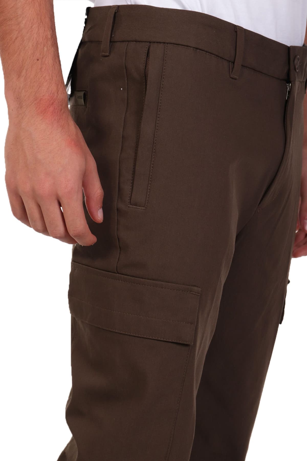 BOSS ΠΑΝΤΕΛΟΝΙ CARGO SLIM FIT PCALTON-CARGO ΛΑΔΙ