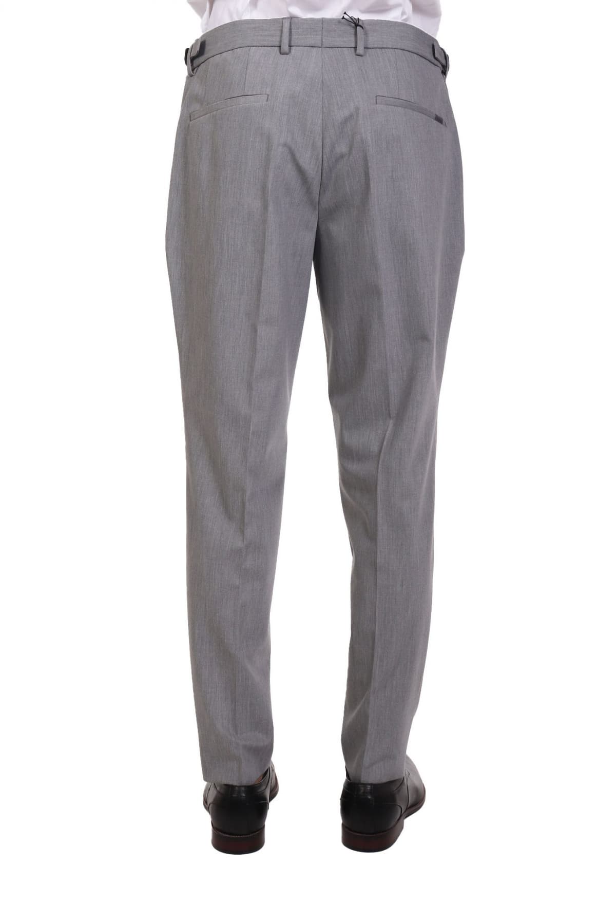 BOSS ΠΑΝΤΕΛΟΝΙ CHINO RELAXED FIT P-PAGE-PL-DTL-243 ΓΚΡΙ