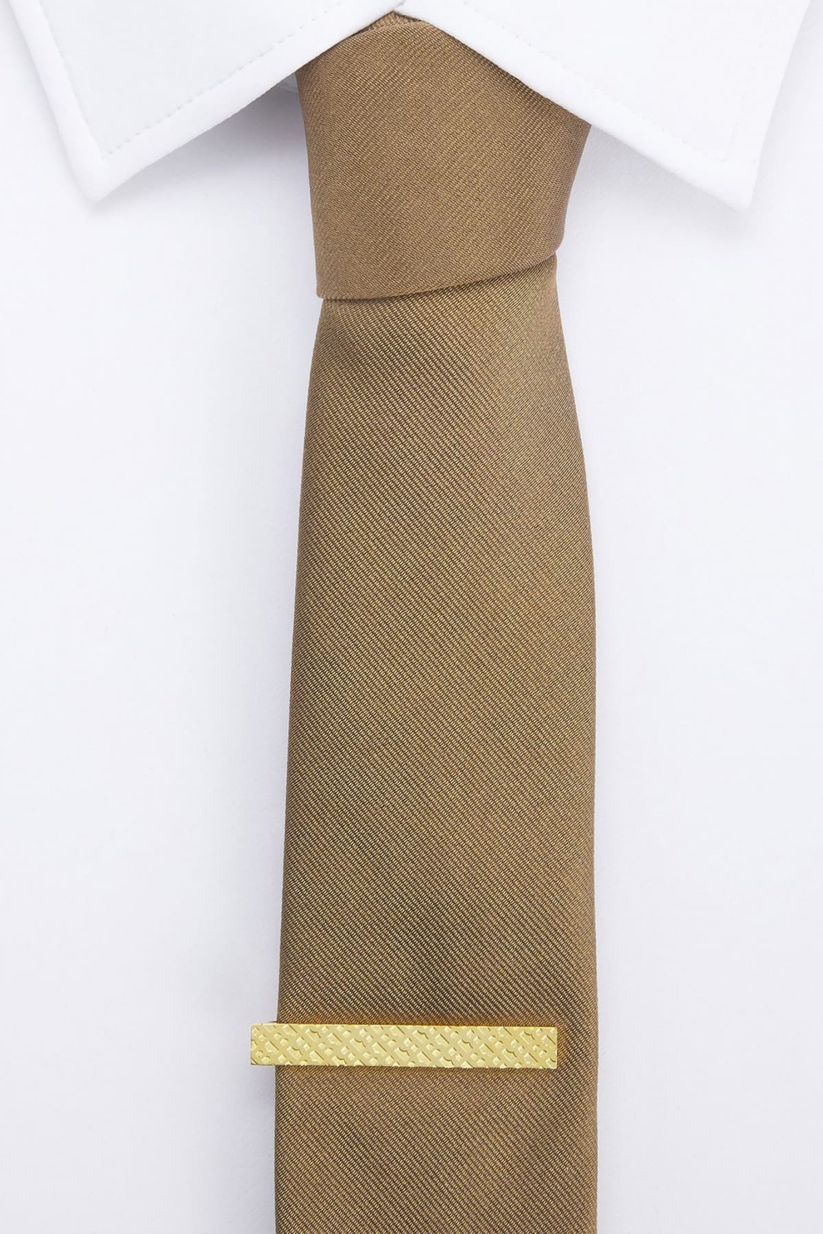 BOSS ΚΛΙΠ ΓΡΑΒΑΤΑΣ B-MONOGRAM4-TIE ΧΡΥΣΟ