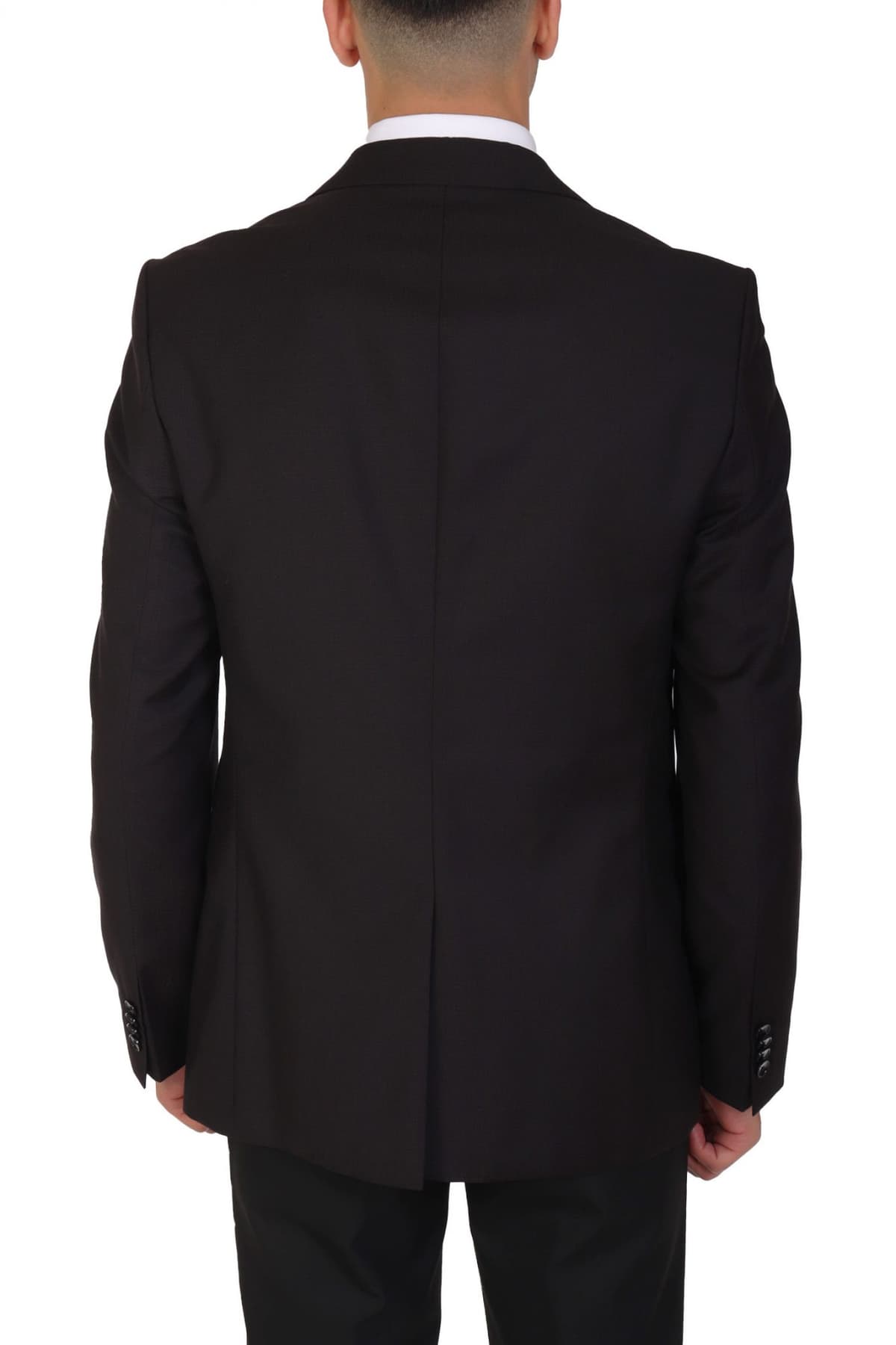 BOSS ΣΑΚΑΚΙ ΜΙΚΡΟΣΧΕΔΙΟ SLIM FIT H-HOUSTON-243 ΜΑΥΡΟ-ΜΠΟΡΝΤΩ