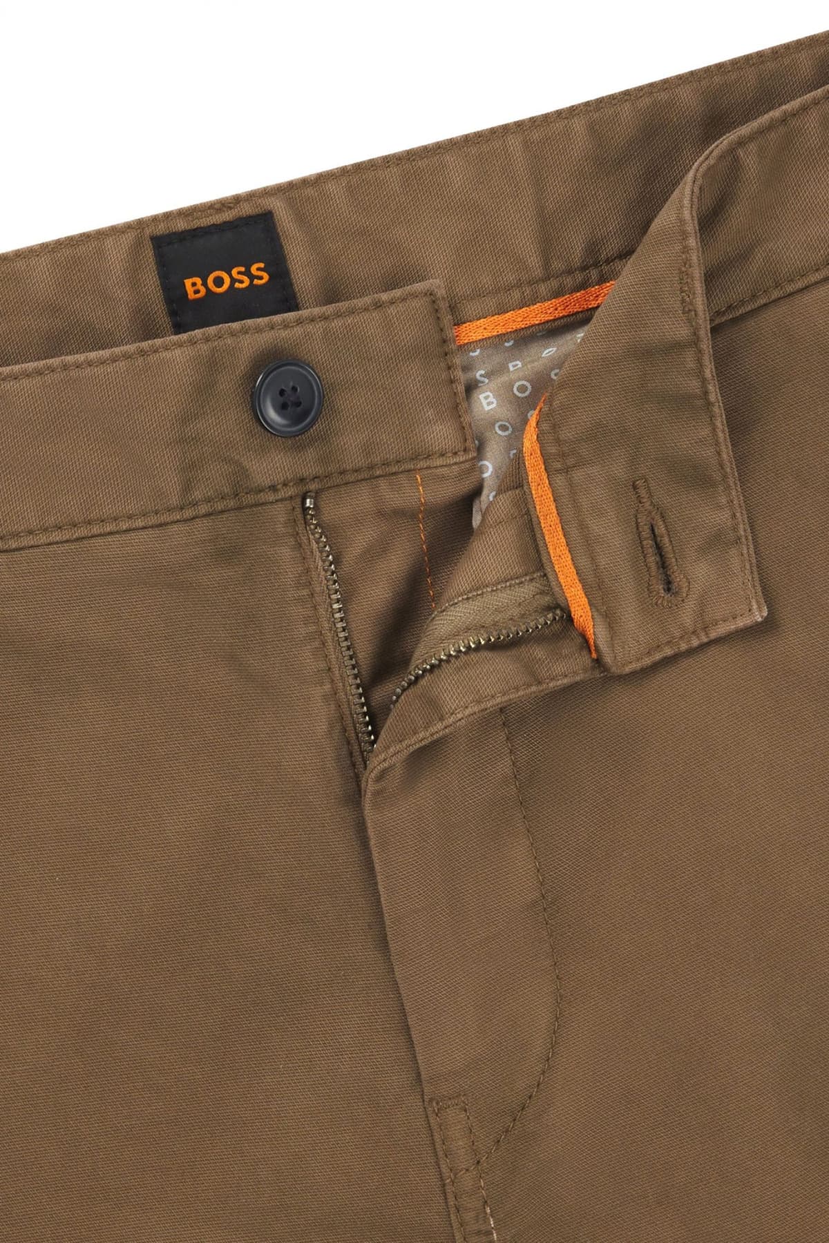 BOSS CASUAL ΠΑΝΤΕΛΟΝΙ CARGO TAPERED FIT SISLA-7-CARGO ΧΑΚΙ
