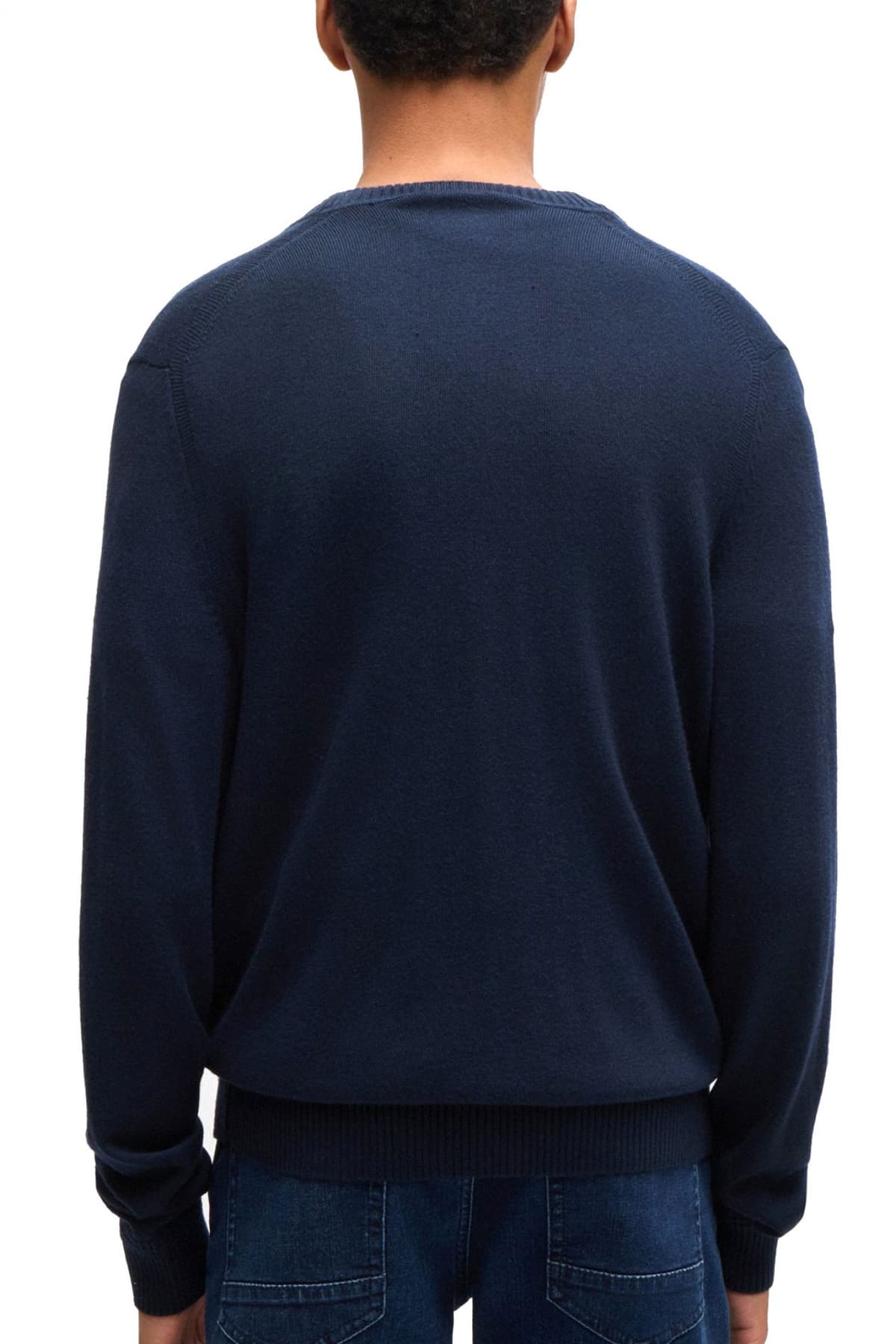 BOSS CASUAL ΠΛΕΚΤΟ FULL BUTTON AVEC CD ΜΠΛΕ