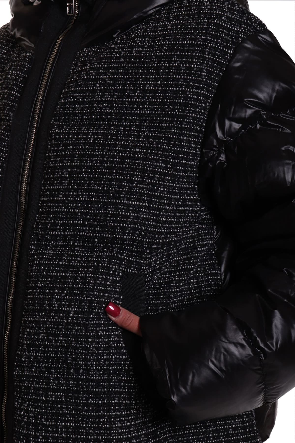 BOSS ΜΠΟΥΦΑΝ POMBATO ΦΟΥΣΚΩΤΟ ΚΟΝΤΟ ΜΑΛΛΙΝΟ / ΥΦΑΣΜΑΤΙΝΟ ΜΑΥΡΟ