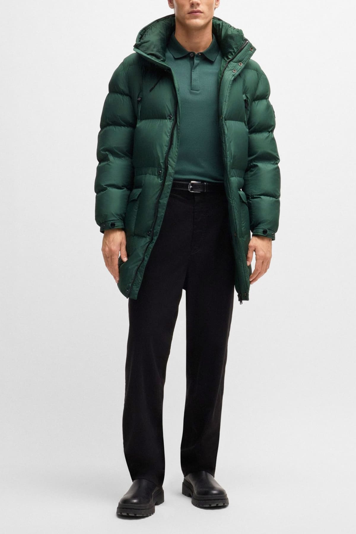 BOSS ΜΠΟΥΦΑΝ PUFFER C-CONDOLO 2 ΠΡΑΣΙΝΟ