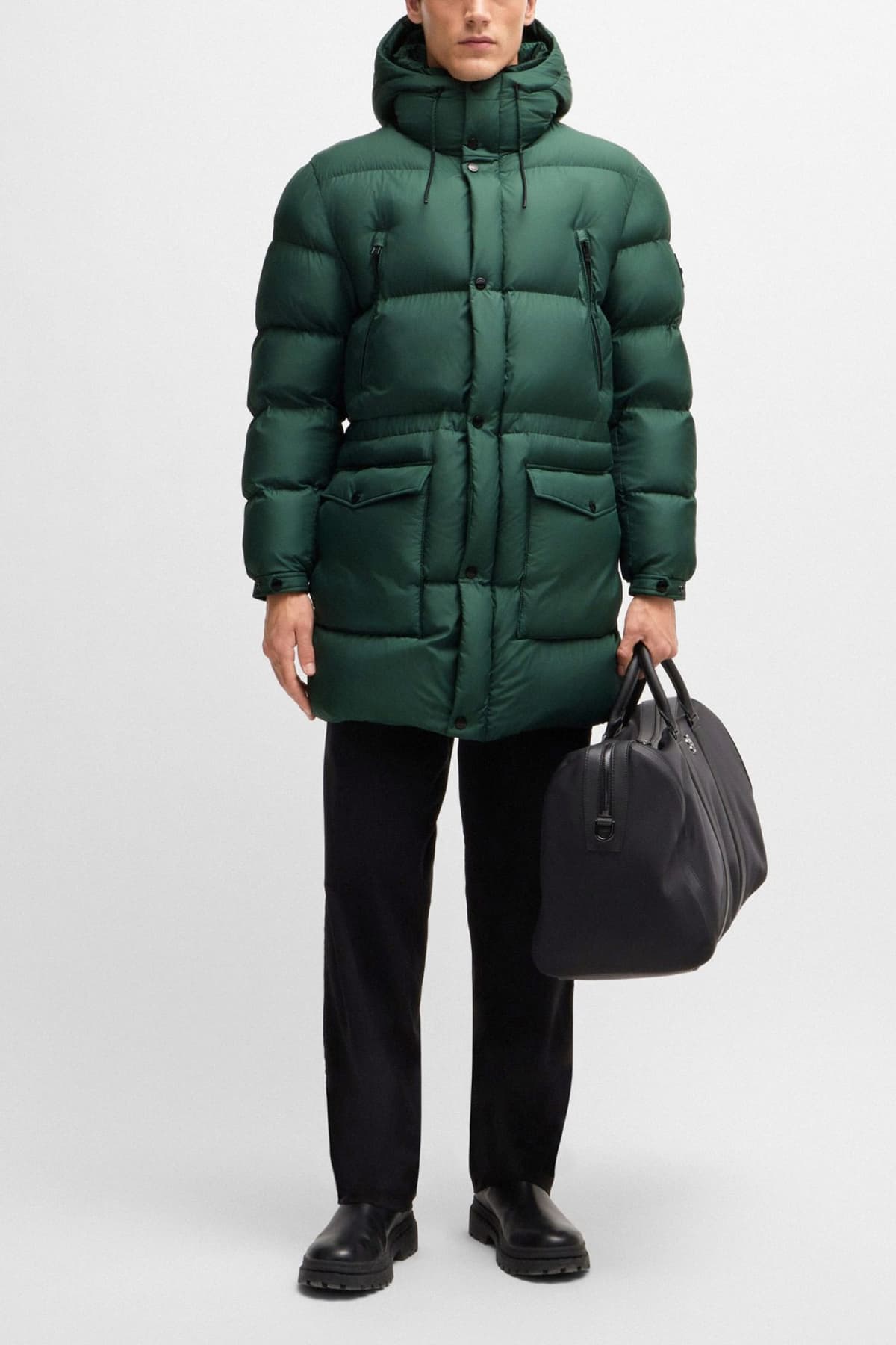 BOSS ΜΠΟΥΦΑΝ PUFFER C-CONDOLO 2 ΠΡΑΣΙΝΟ