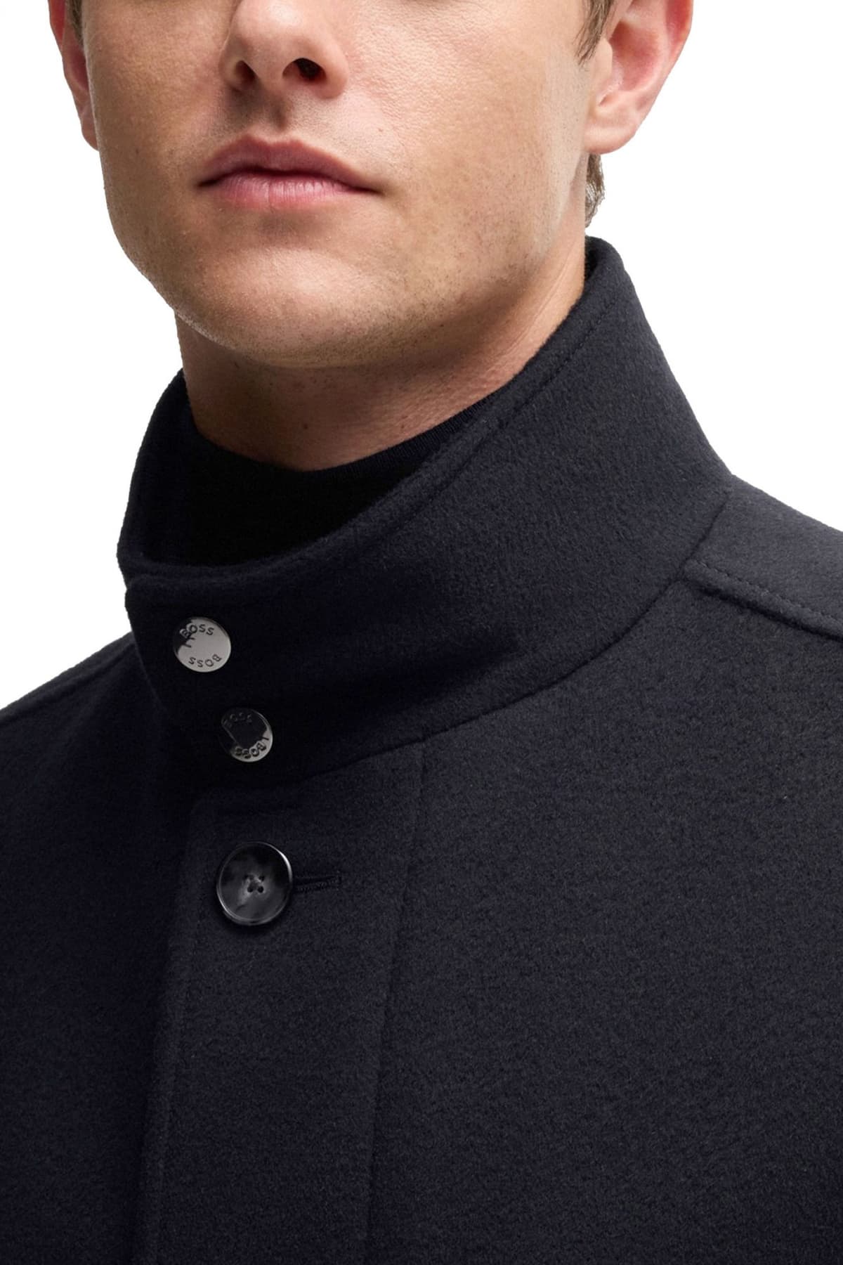 BOSS ΠΑΛΤΟ H-COXTAN 234 ΜΠΛΕ