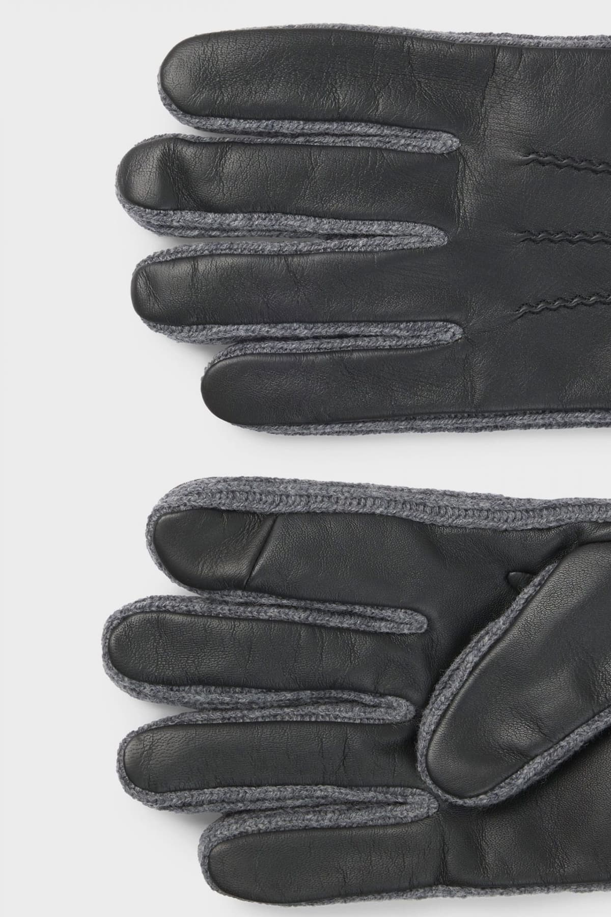 BOSS ΓΑΝΤΙΑ ΔΕΡΜΑ HYDEN-KN ΜΑΥΡΟ