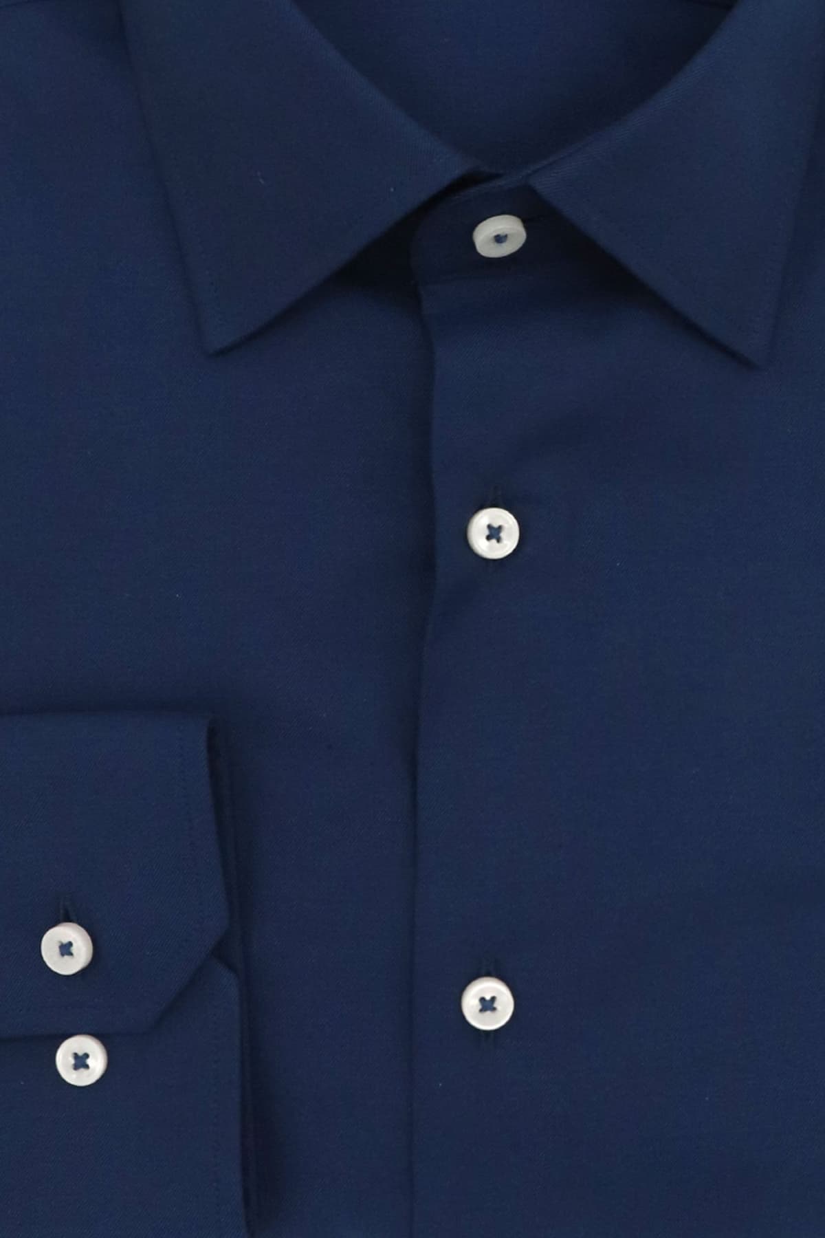 BOSS ΠΟΥΚΑΜΙΣΟ REGULAR FIT STRETCH H-JOE-KENT-C1-214 ΜΠΛΕ